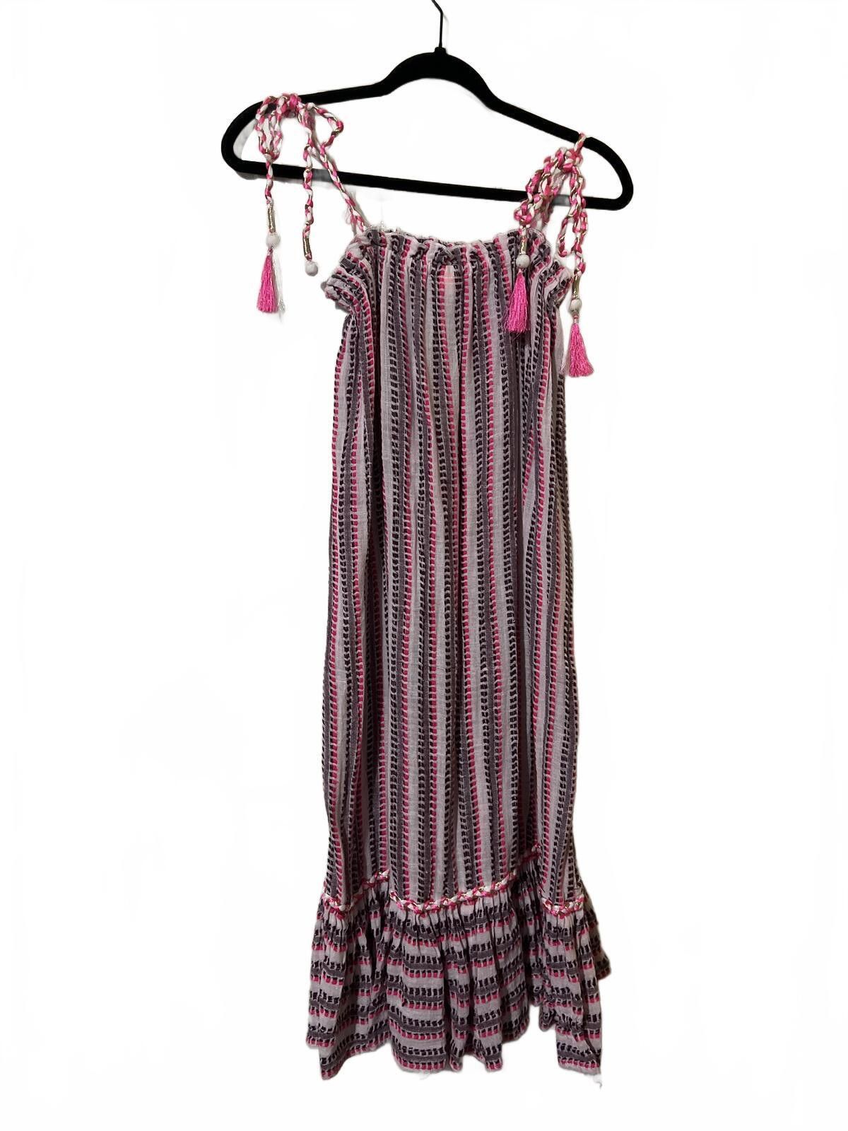 River Island River Island Sleeveless Ruffle Hem Midi Dress Tie Straps S Size S / US 4 / IT 40 - 6 Thumbnail