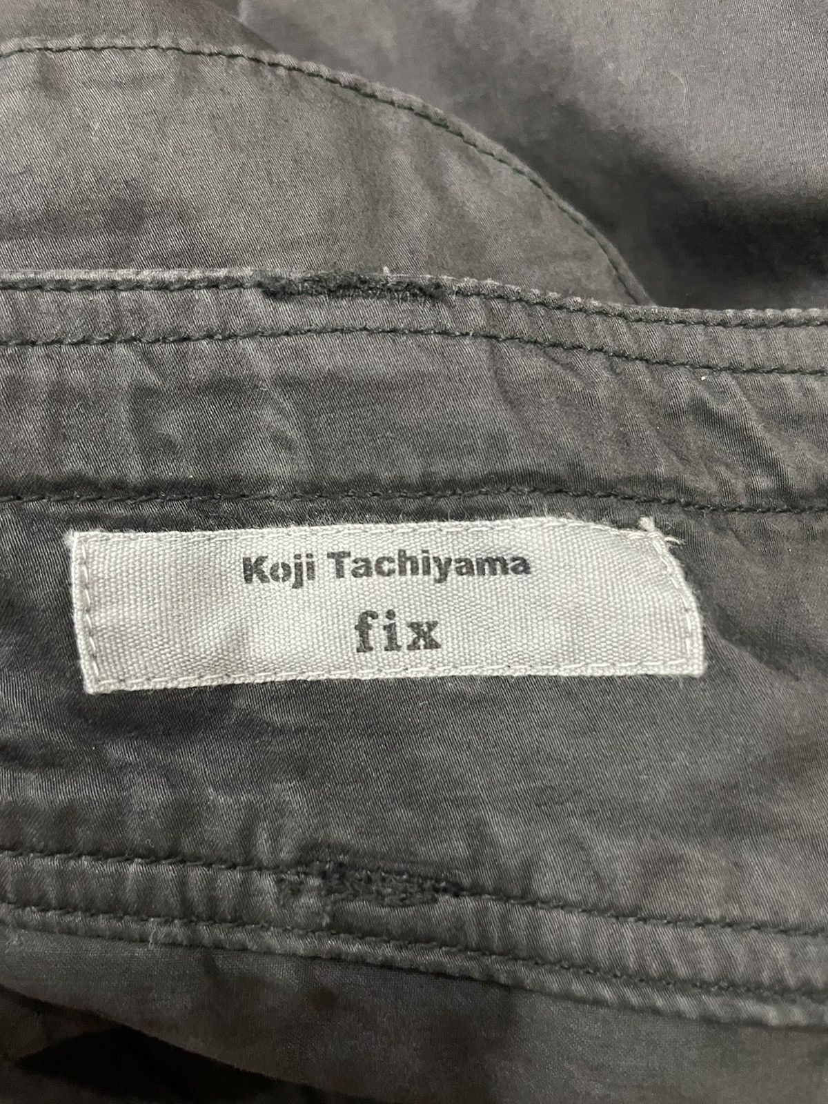 Designer × Japanese Brand × Other Koji Tachiyama Fix Wide Leg Pants Size 29" - 5 Thumbnail