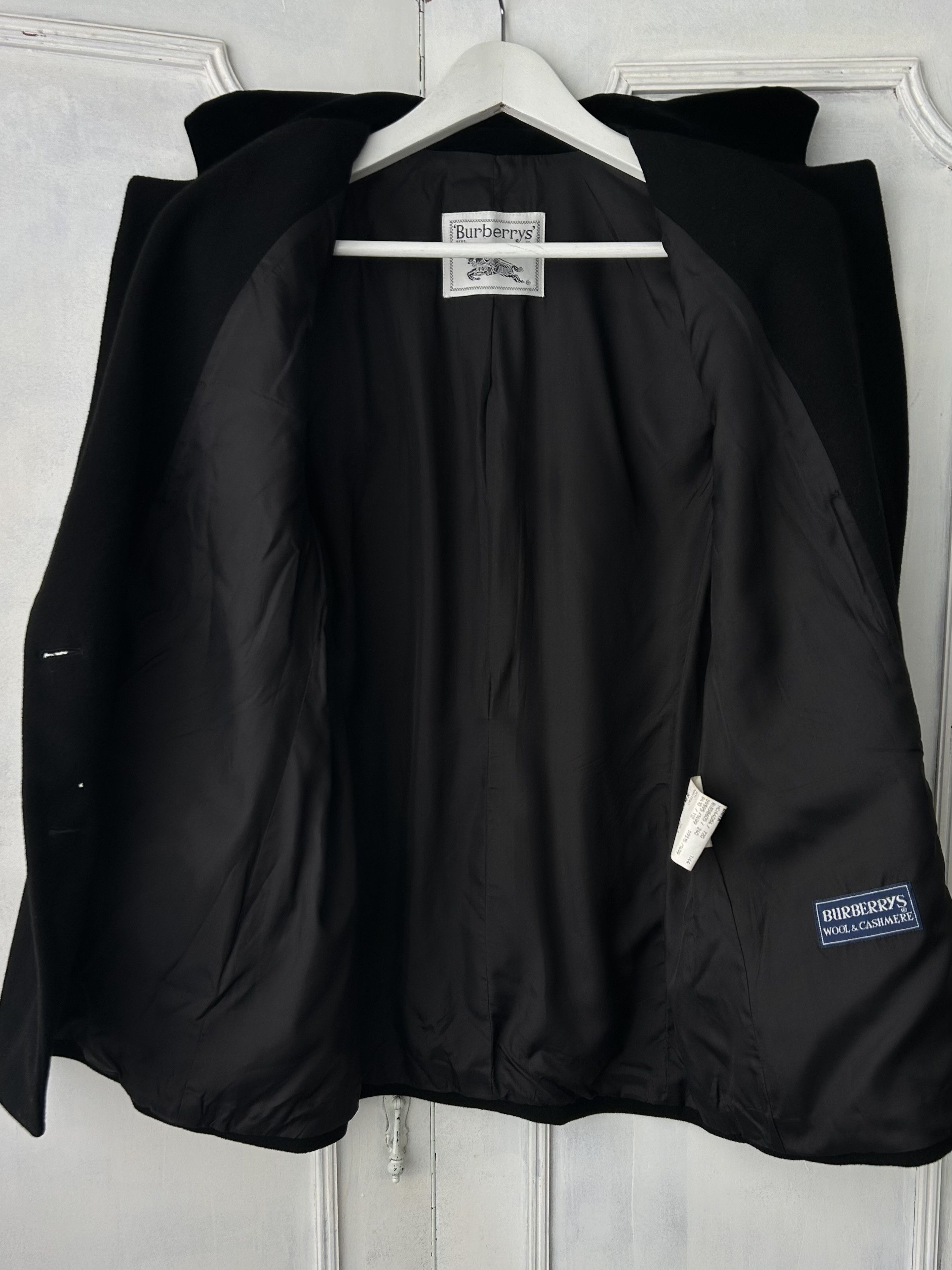 Burberry Burberrys’ Wool & Cashmere Longline Double-Breasted Blazer Size M / US 6-8 / IT 42-44 - 5 Thumbnail