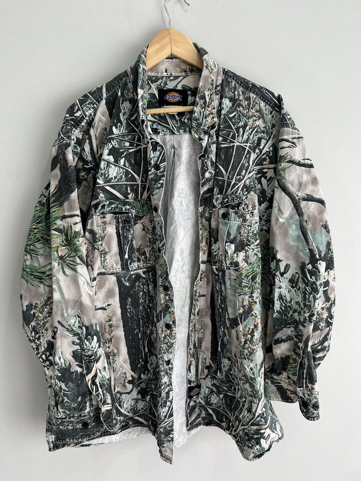 Dickies Vintage Button Dickies Real Tree Camo Shirt mossy oaks 3xl Size US XXL / EU 58 / 5 - 1 Thumbnail