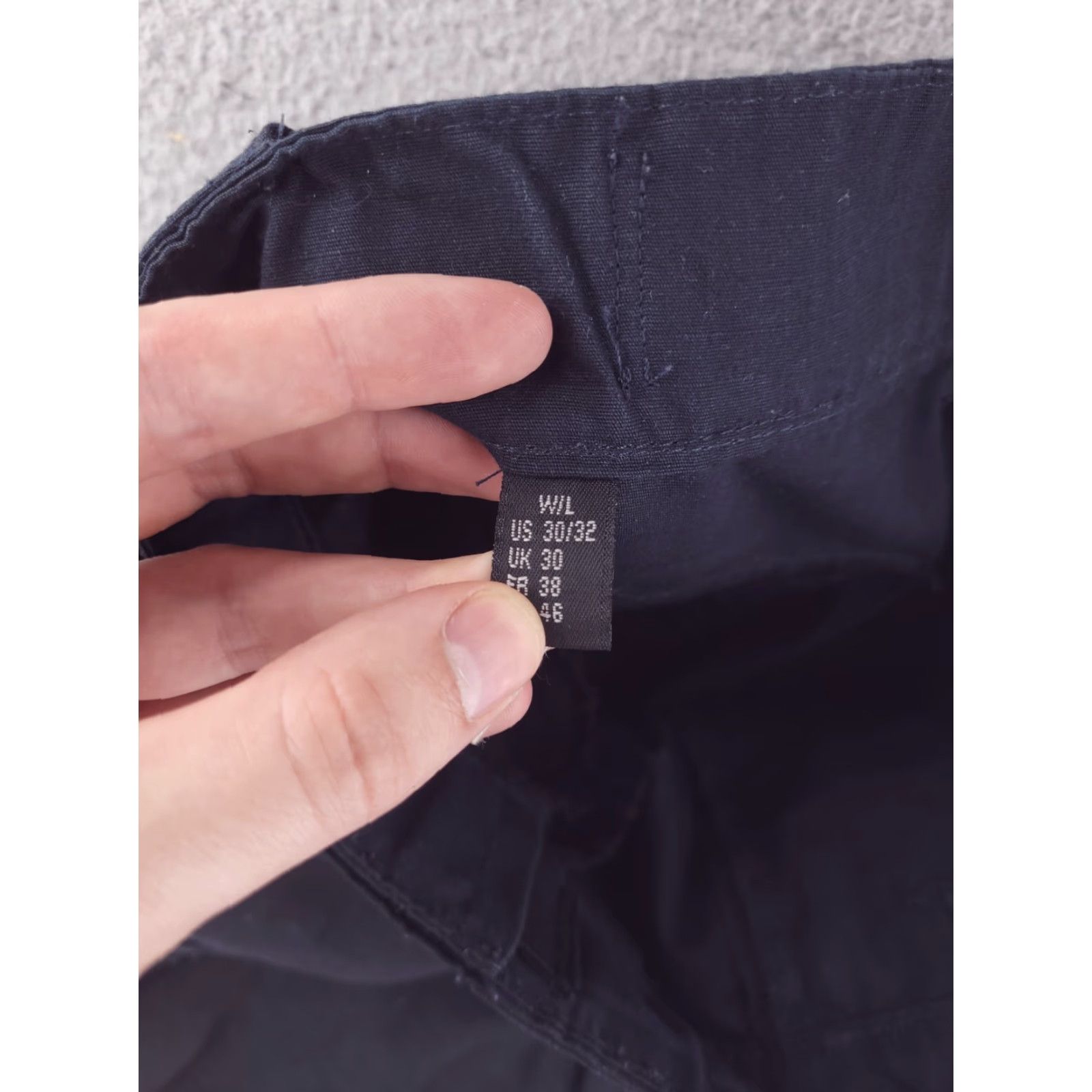 Vintage Tru-Spec Pants Mens 30x31 Black Cargo Ripstop Distressed Grunge Pants Mens 30 Black Cargo Ripstop Distressed Grunge Size US 30 / EU 46 - 7 Thumbnail
