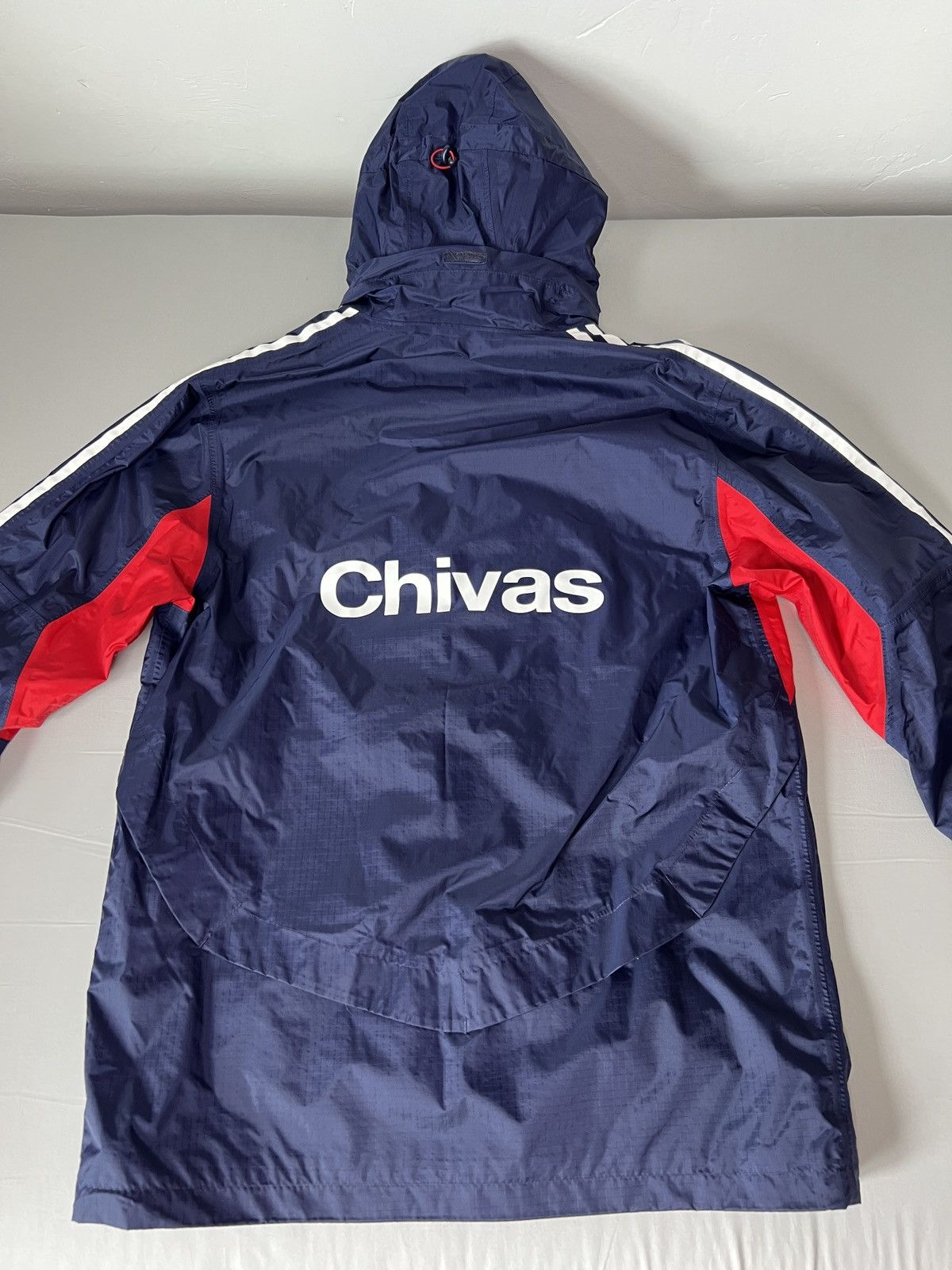 Adidas Adidas Chivas Guadalajara Windbreaker Jacket - Rare Blue Red Size US M / EU 48-50 / 2 - 3 Thumbnail