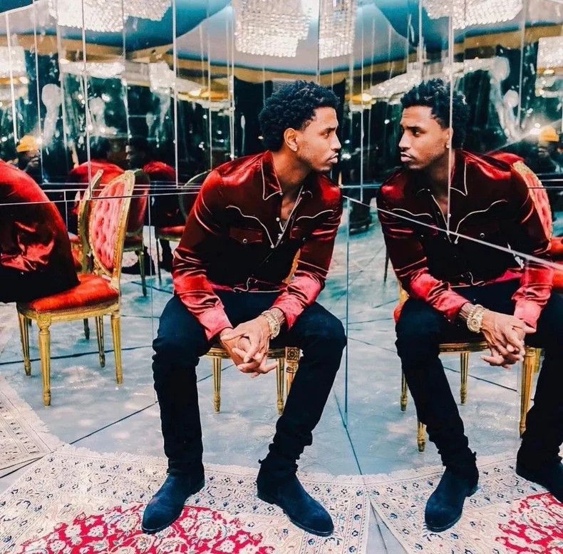 Saint Laurent Paris Saint laurent paris 16fw show style palace gold thread red Size US S / EU 44-46 / 1 - 8 Thumbnail