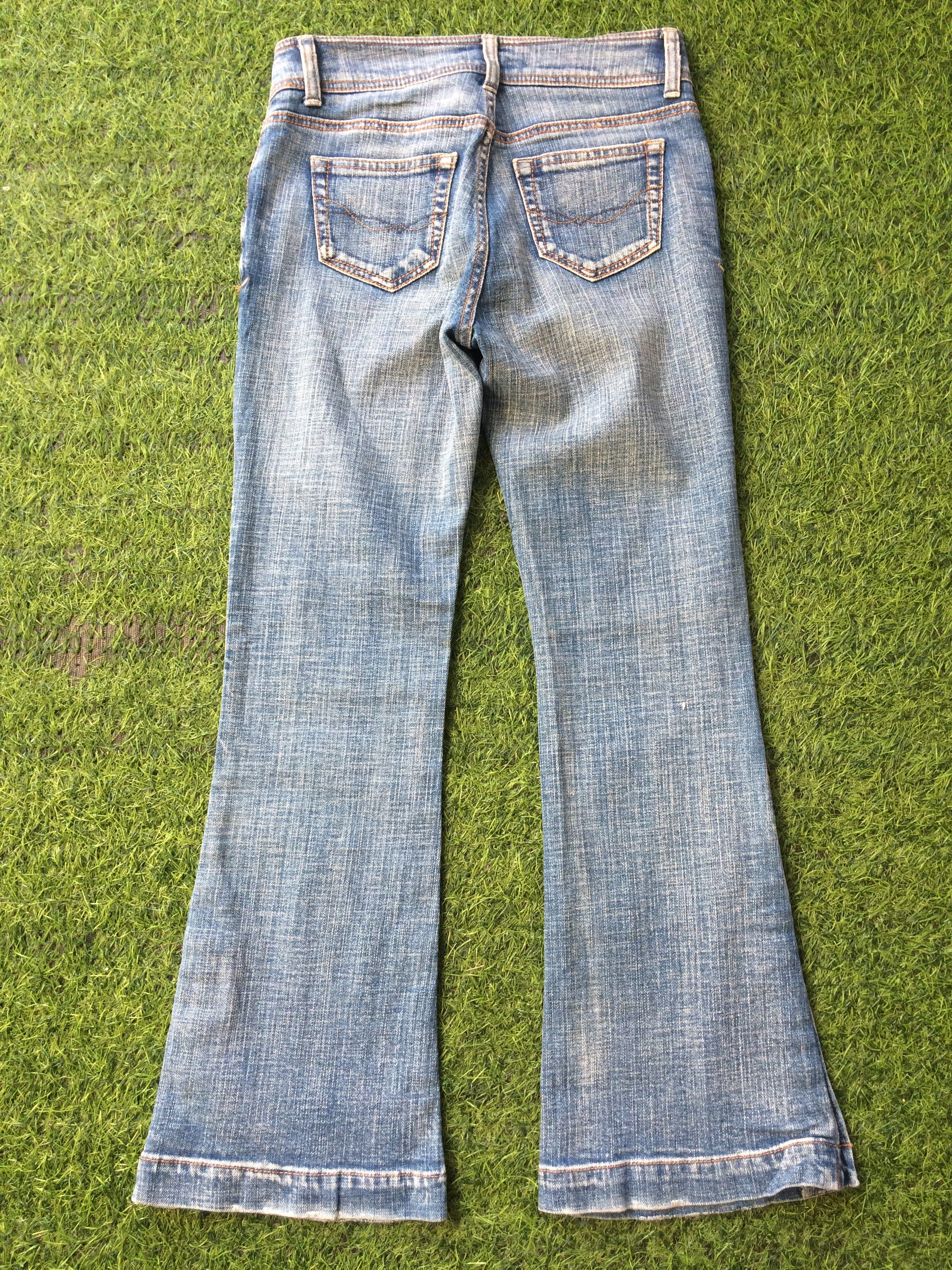 If Six Was Nine Japanese Bootcut Flared Jeans D-598 Size 25" / US 0 / IT 36 - 2 Thumbnail