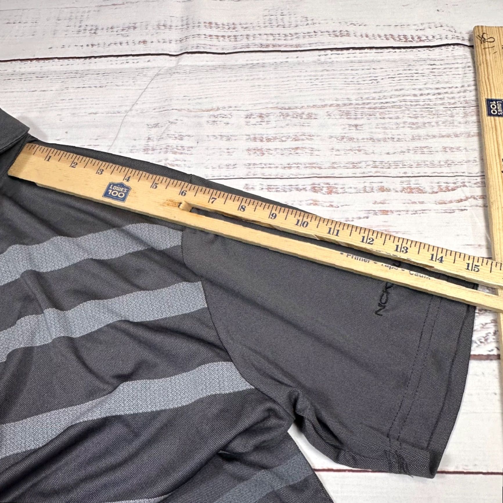 Vintage Nicklaus Mens Polo Shirt Gray Stripe Size M Golf Collared Shirt Size US M / EU 48-50 / 2 - 3 Thumbnail