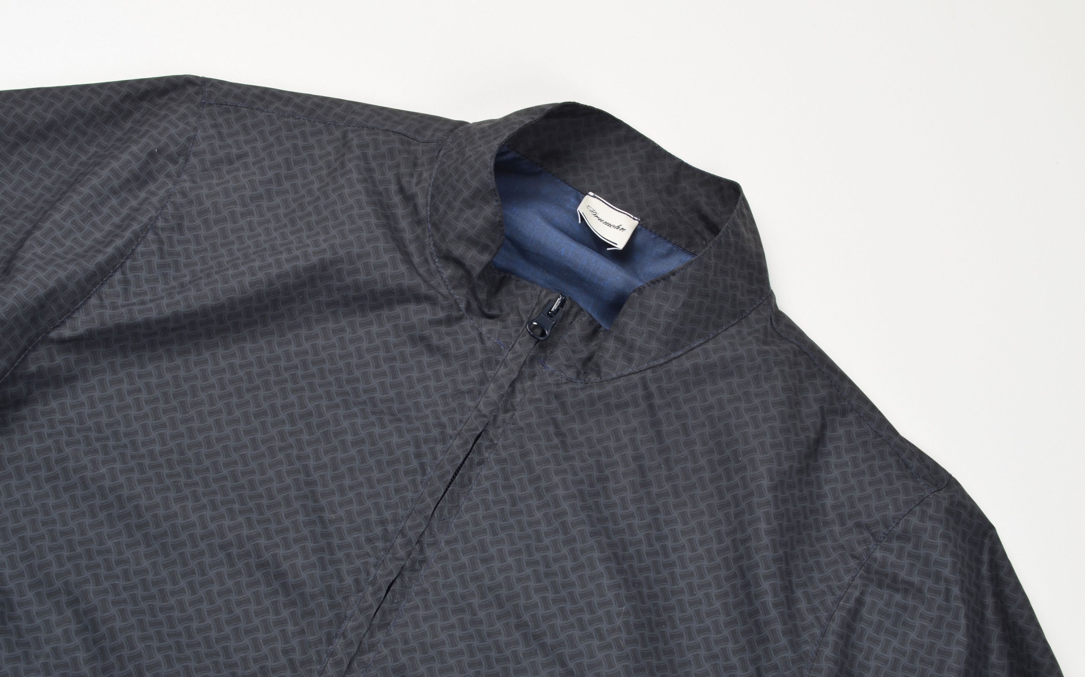 Drumohr Drumohr Charcoal Lightweight Windbreaker Jacket Full Zip Size US S / EU 44-46 / 1 - 2 Thumbnail