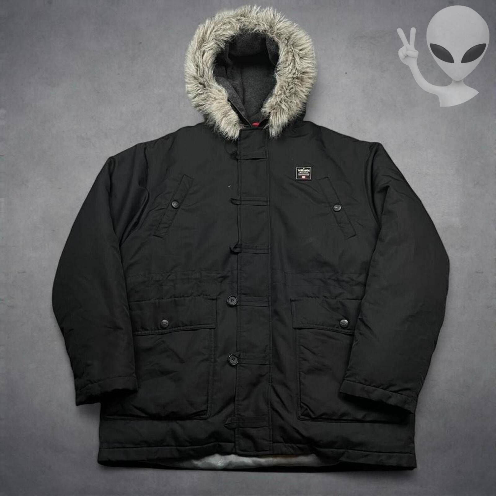 Other Ecko Unltd Hooded Puffer Parka Mens M Black Faux Fur Trim Size US M / EU 48-50 / 2 - 3 Thumbnail