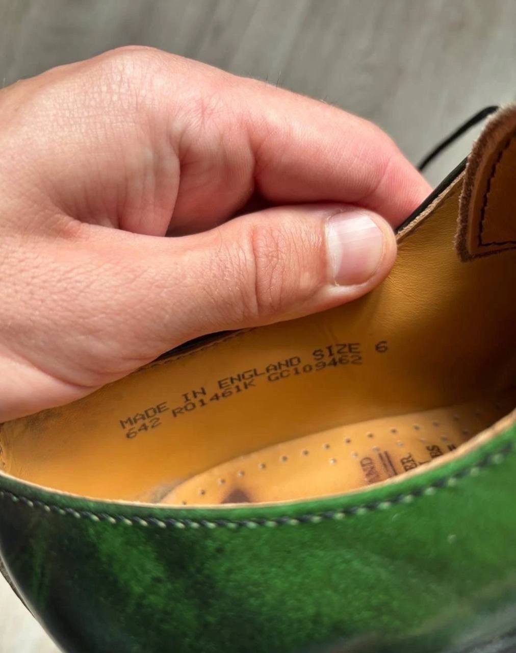 Dr. Martens Dr. Martens 1461 England Green Patina UK 6 / US 7 / EU 39 Size US 7 / IT 37 - 2 Thumbnail
