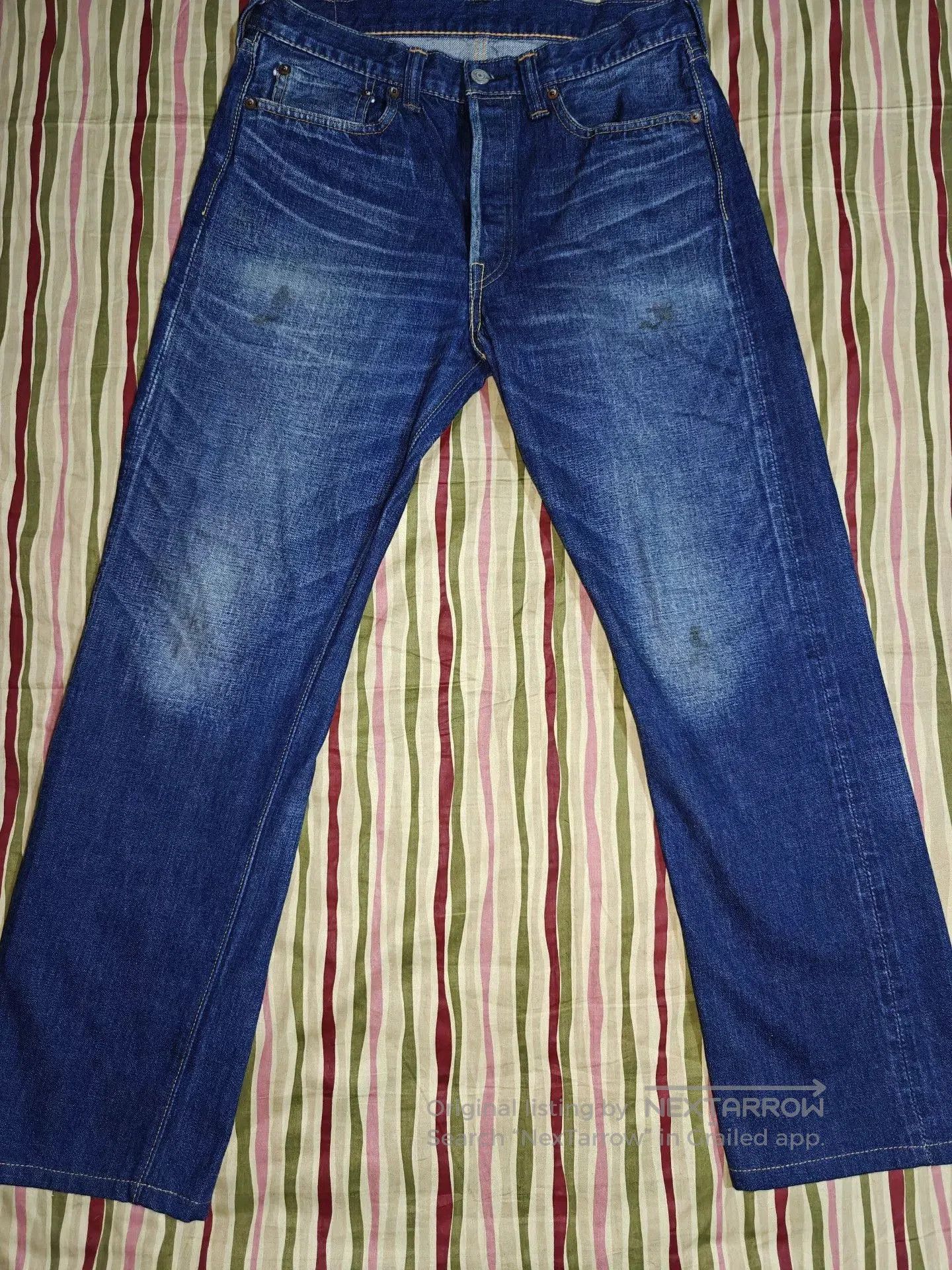Full Count & Co. Full Count More Than Real 1344 Denim Jeans. Size US 33 - 2 Thumbnail