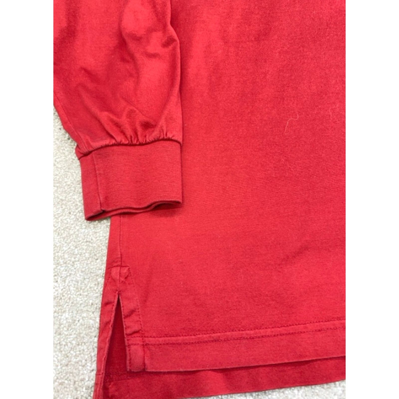 Vintage VINTAGE Fairway & Greene Golf Polo Shirt XL Maroon Long Sleeve Medinah Country Mens Size US XL / EU 56 / 4 - 2 Thumbnail