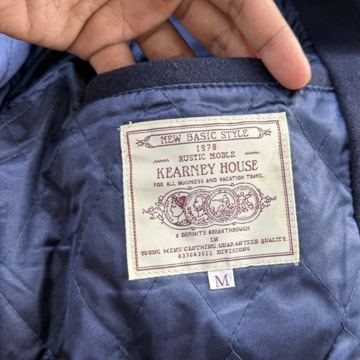 Vintage Vintage Kearney House Varsity Jacket Wool Leather Patchwork Size US M / EU 48-50 / 2 - 16 Thumbnail