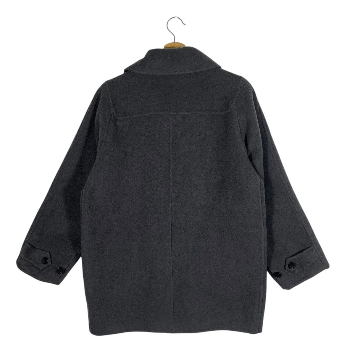 Uniqlo Comptoir Des Cotonniers Wool Blend Half Coat M Dark Grey Size US M / EU 48-50 / 2 - 11 Thumbnail