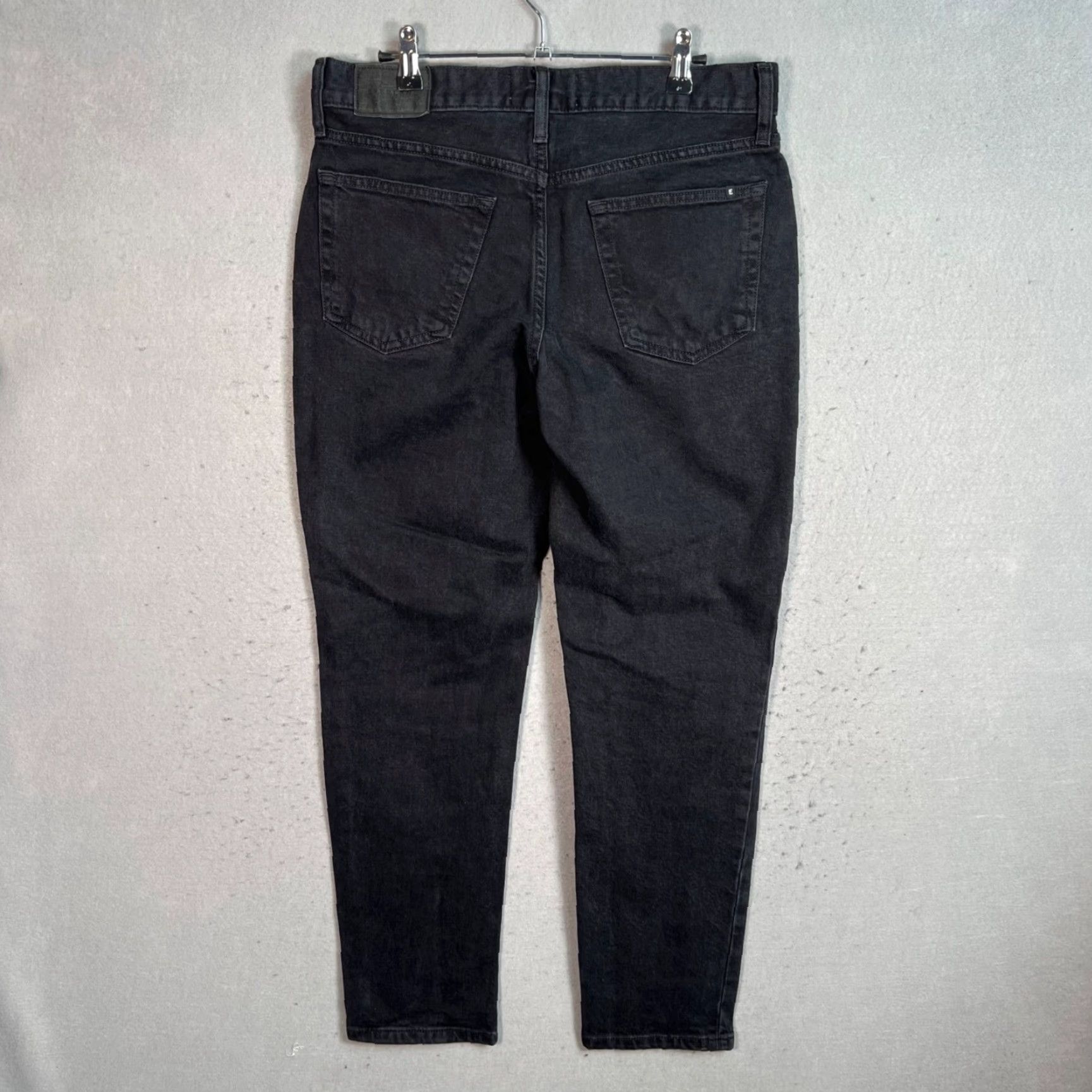 Everlane Everlane Womens Slim Fit Organic Cotton Black Jeans Denim Size 30 Size 30" / US 8 / IT 44 - 2 Thumbnail