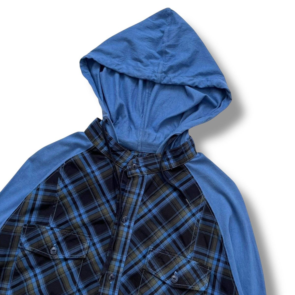 Final Home Final Home Plaid Outdoor Button Up Windbreaker Jacket Size US M / EU 48-50 / 2 - 3 Thumbnail