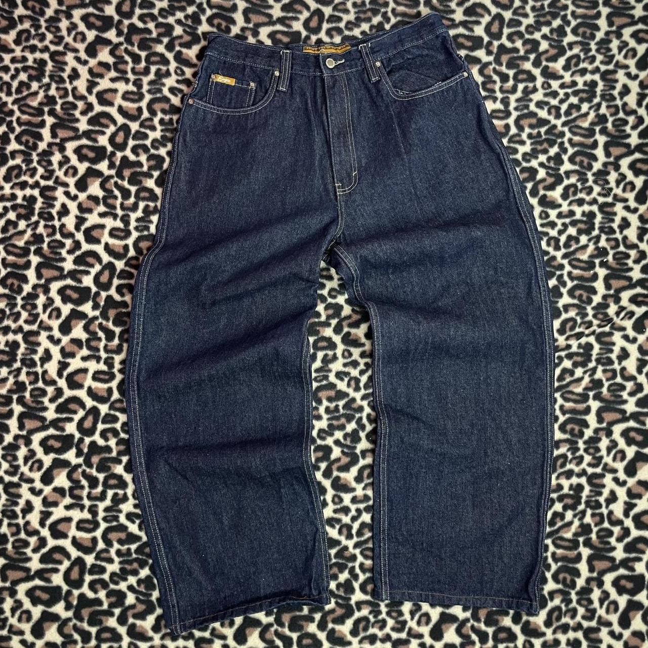 Enyce 2000s Enyce dark wash baggy denim jeans Size US 34 / EU 50 - 2 Thumbnail