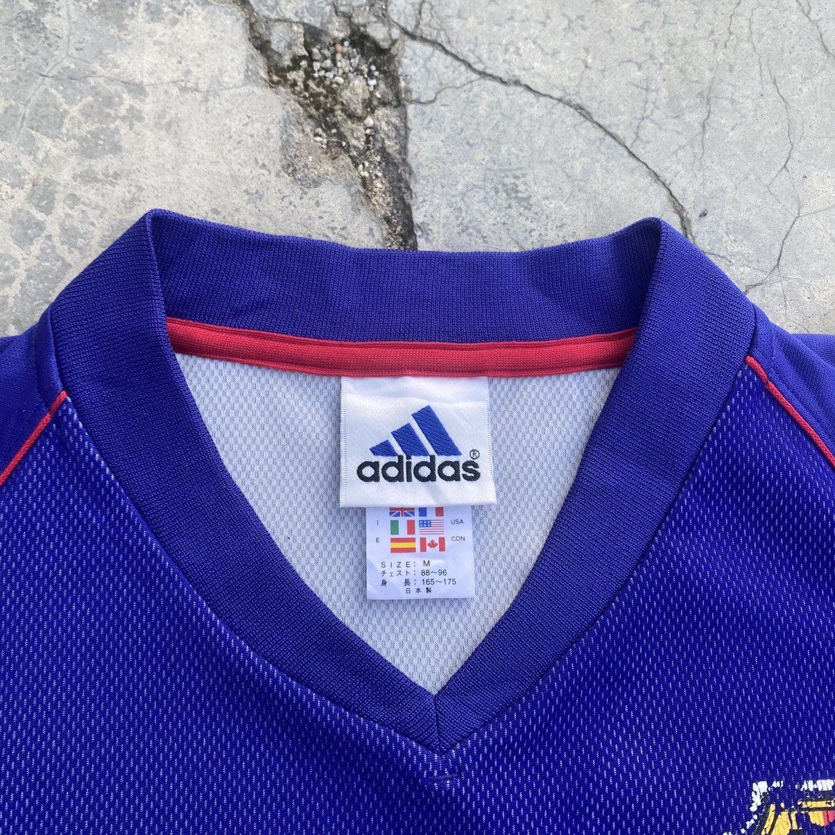 Adidas Rare 2001 Japan Blue Adidas Jersey Size US M / EU 48-50 / 2 - 3 Thumbnail