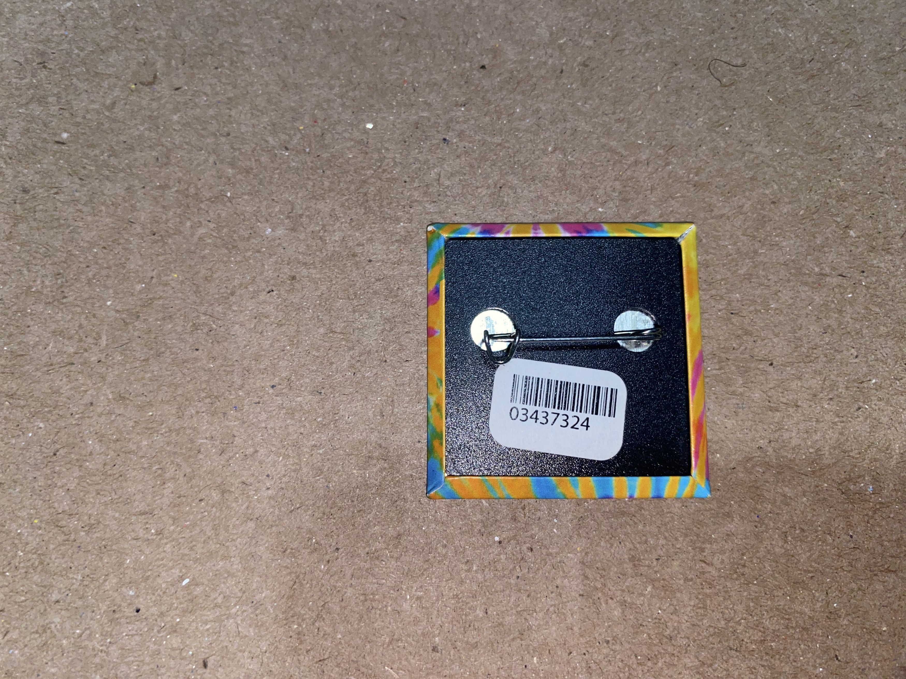 Other Novelty Saying Tie dye Button Pin Friendly Mother Fücker lol Size ONE SIZE - 3 Thumbnail