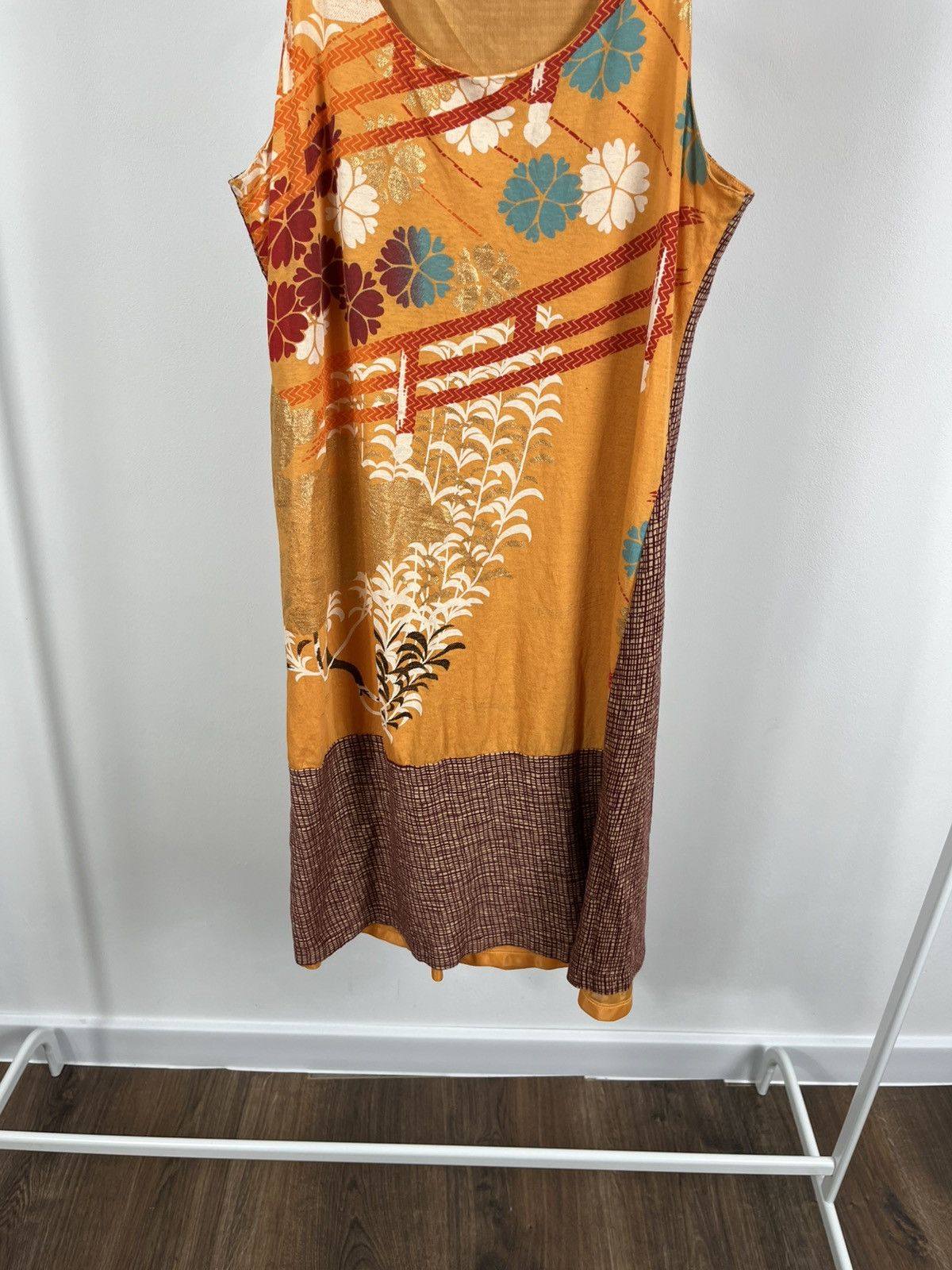Custo Barcelona Gusto Barcelona boho sleeveless floral patchwork shift dress Size S / US 4 / IT 40 - 6 Thumbnail