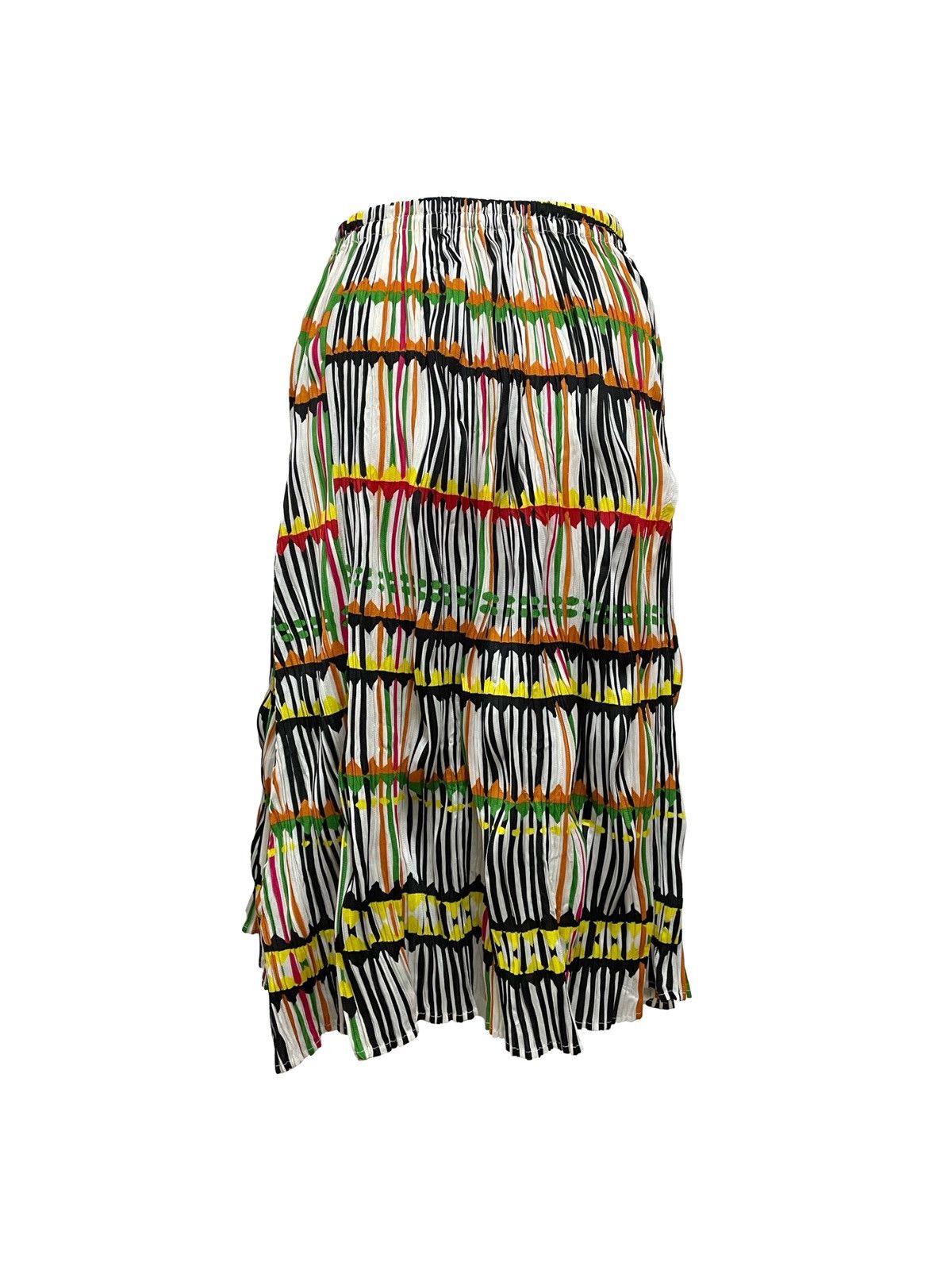 Pleats Please Issey Miyake PLEATS PLEASE ISSEY MIYAKE S/S 2002 Pleated Checkered Skirt Size 28" / US 6 / IT 42 - 2 Thumbnail