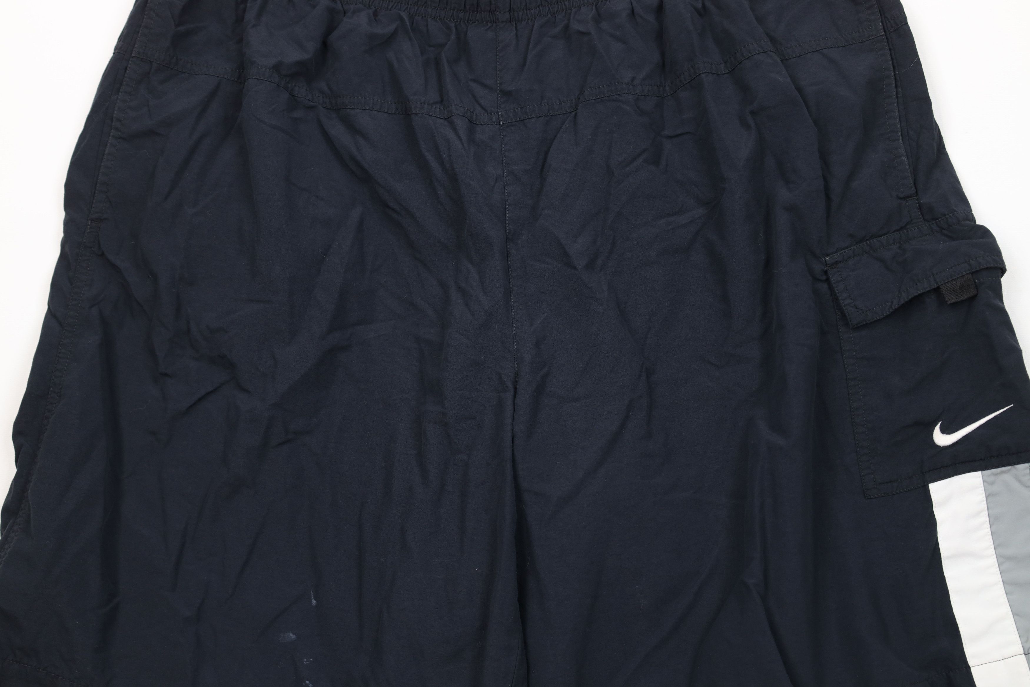 Nike Vintage 90s Y2K Nike Scott Mini Swoosh Lined Cargo Shorts Size US 38 / EU 54 - 3 Thumbnail