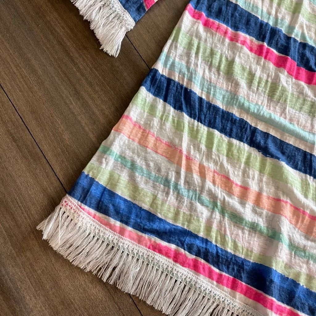 Lilly Pulitzer Lilly Pulitzer Stripe Casual Dress Women Small Bin M-53 Size S / US 4 / IT 40 - 2 Thumbnail