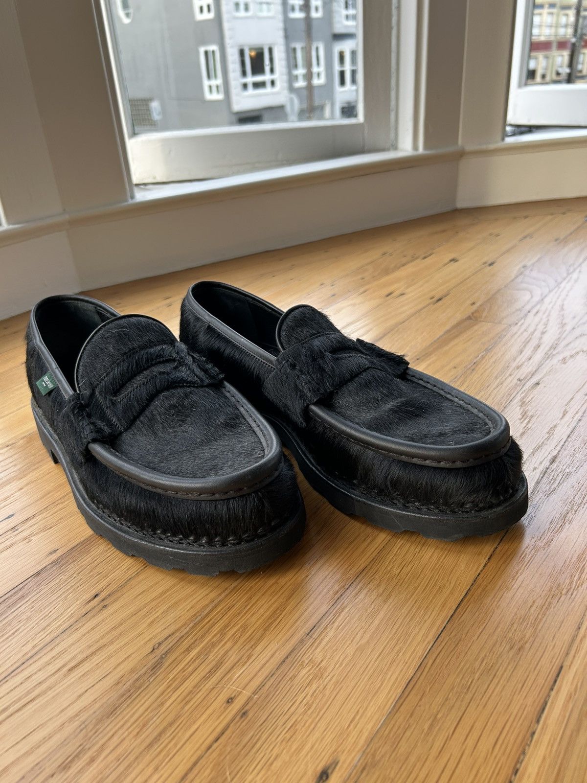 Paraboot Paraboot Reims - Black Mohair - Todd Snyder Collab Size US 11 / EU 44 - 4 Thumbnail