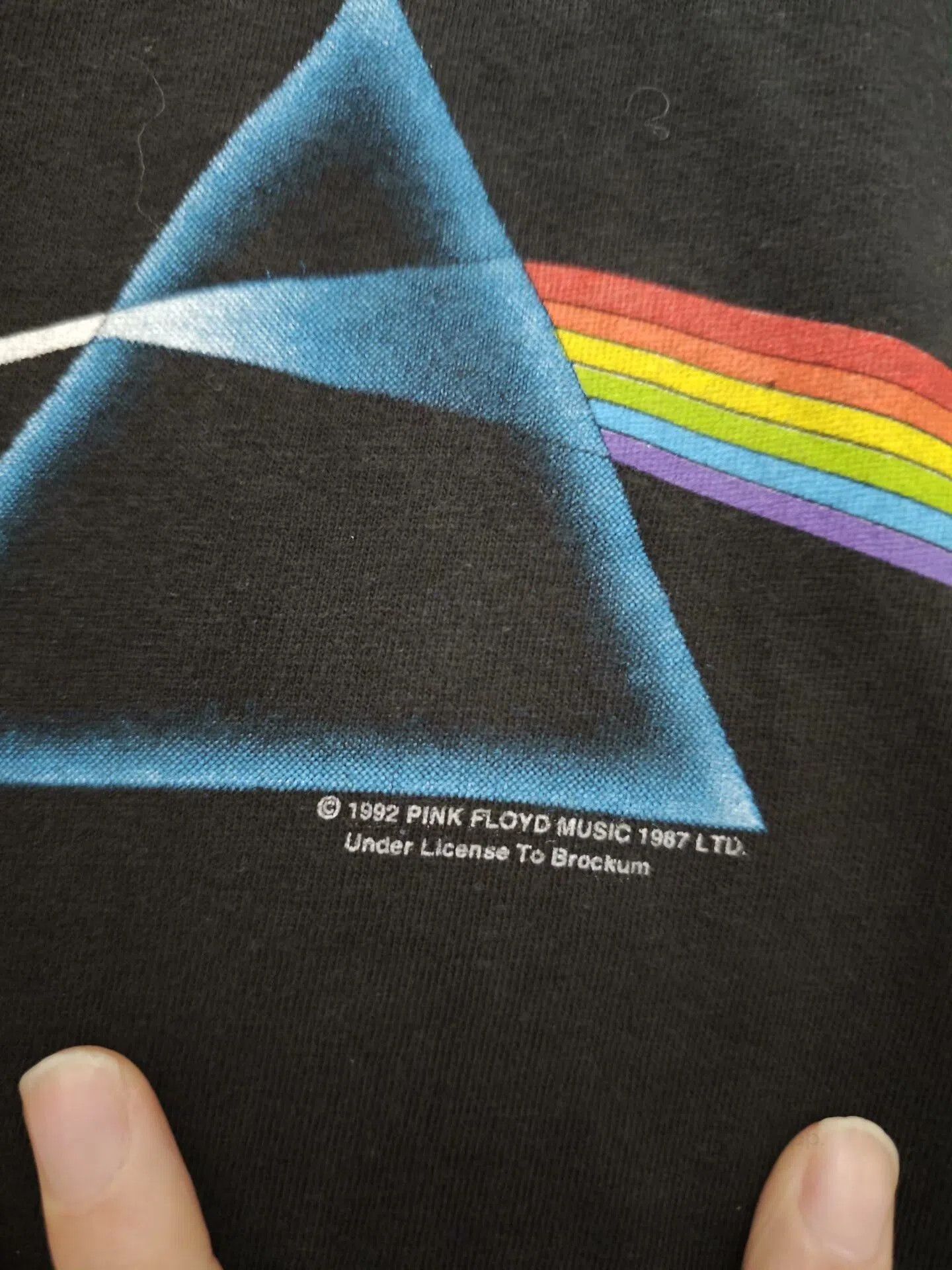 Travis Scott Travis Scott Pink Floyd Dark Side Vintage T. Size US M / EU 48-50 / 2 - 6 Thumbnail