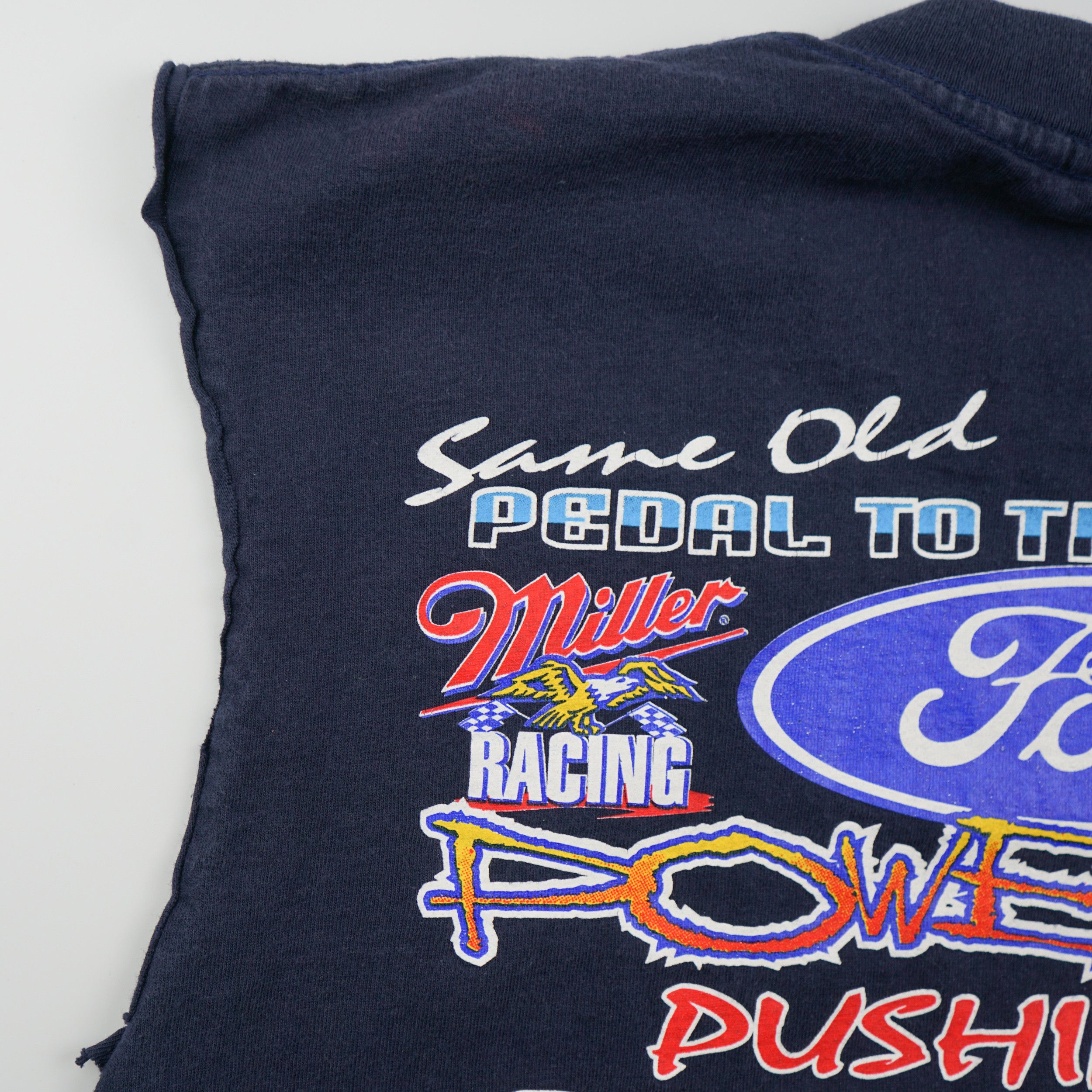 NASCAR × Vintage Vintage 1989 Rusty Wallace Nascar T-Shirt Ford Team Size US M / EU 48-50 / 2 - 10 Thumbnail