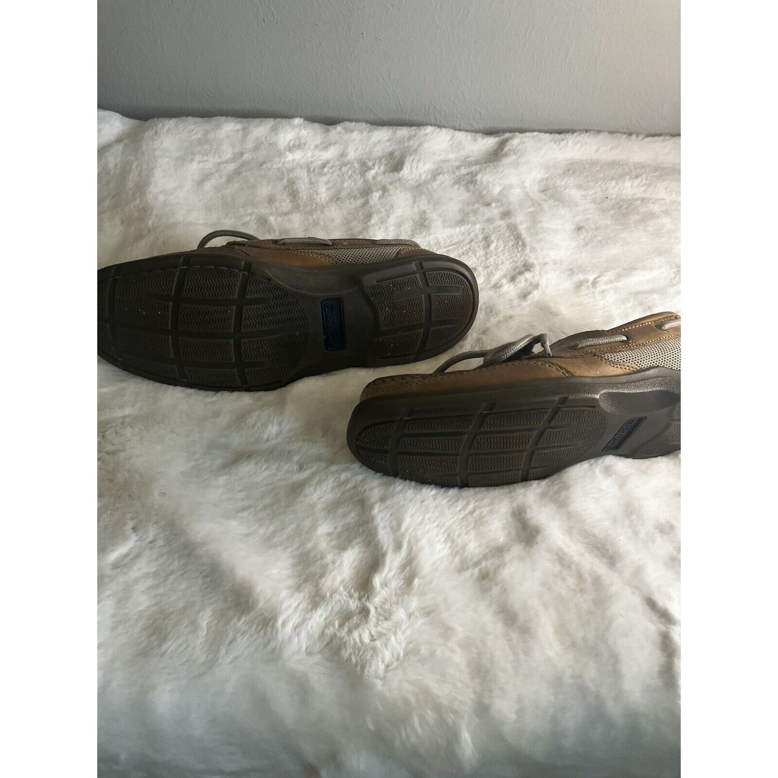 Sperry Sperry Top-Sider Men's Sahara Boat Shoe, Size 10M - Brown Size US 10 / EU 43 - 2 Thumbnail