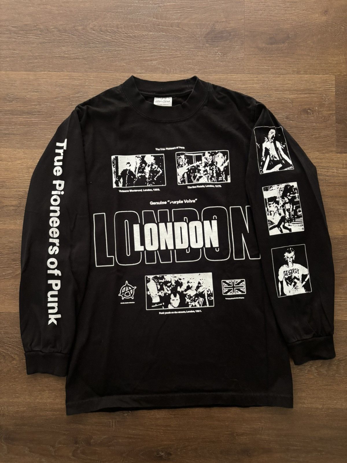 Other Purple Volva London Punk Tee Size US S / EU 44-46 / 1 - 1 Thumbnail
