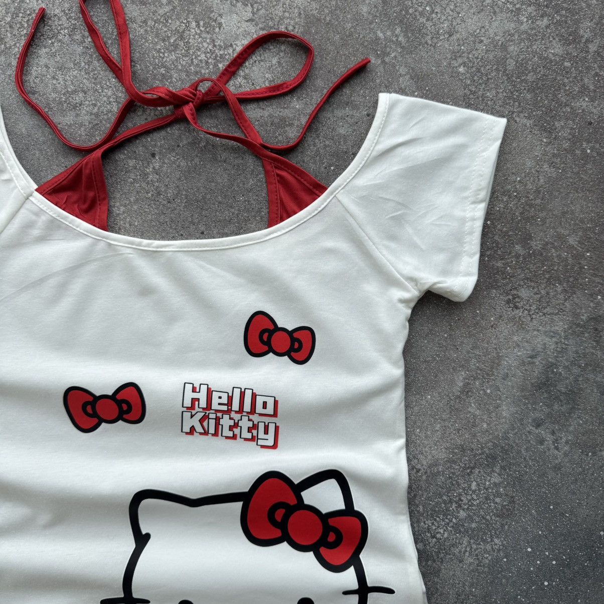 Hysteric Glamour Hello Kitty Amazing Y2K Sexy Glam T-Shirt Size M / US 6-8 / IT 42-44 - 4 Thumbnail