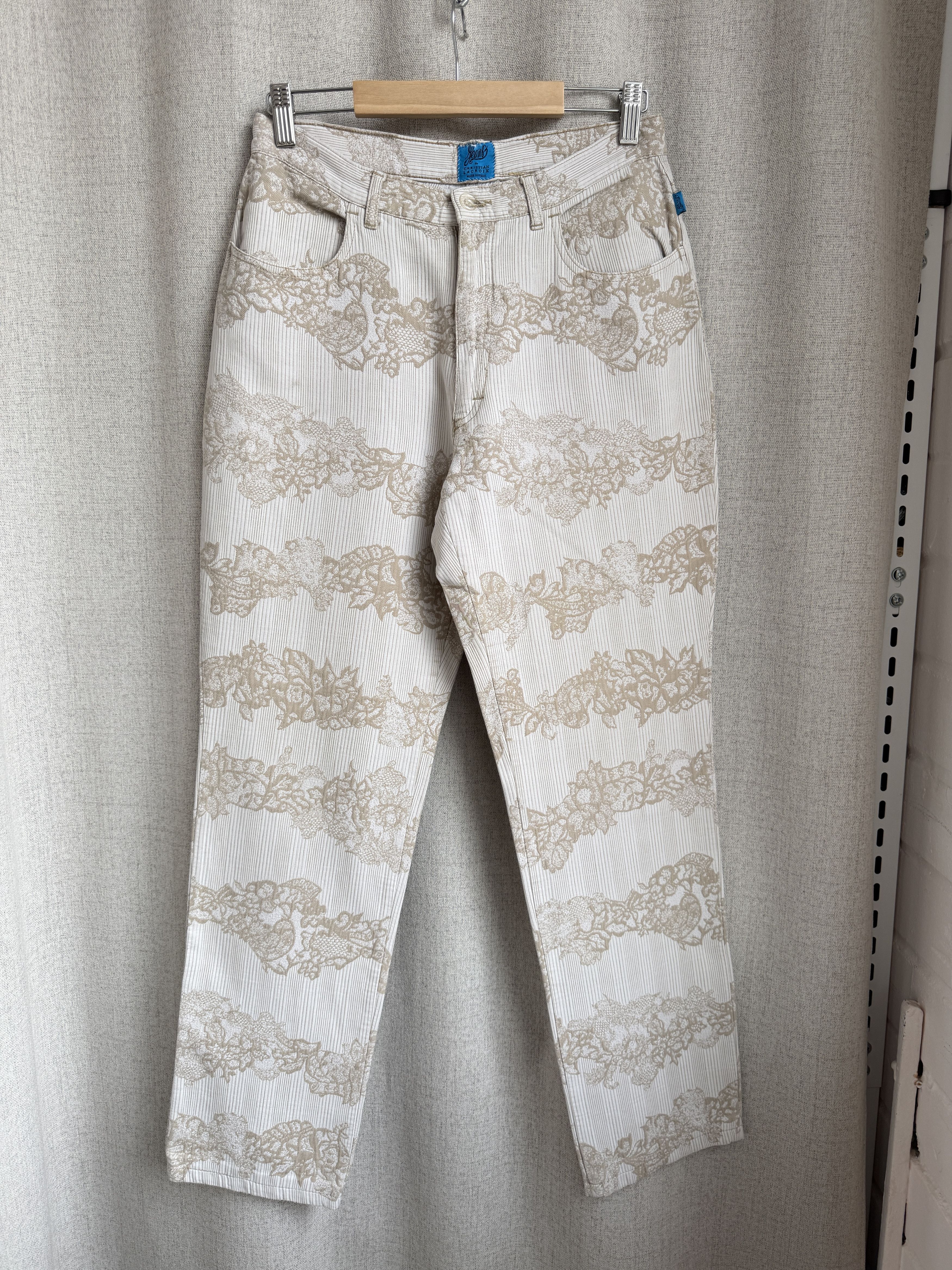 Christian Lacroix Vintage 90s Christian Lacroix Allover Pattern Pants Size 27" / US 4 / IT 40 - 1 Thumbnail