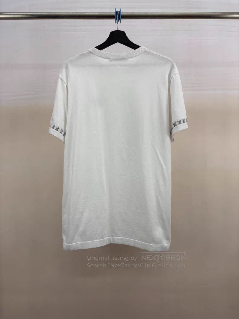 Louis Vuitton Louis Vuitton 24ss cuffs monogram logo knit short sleeves Size US M / EU 48-50 / 2 - 2 Thumbnail