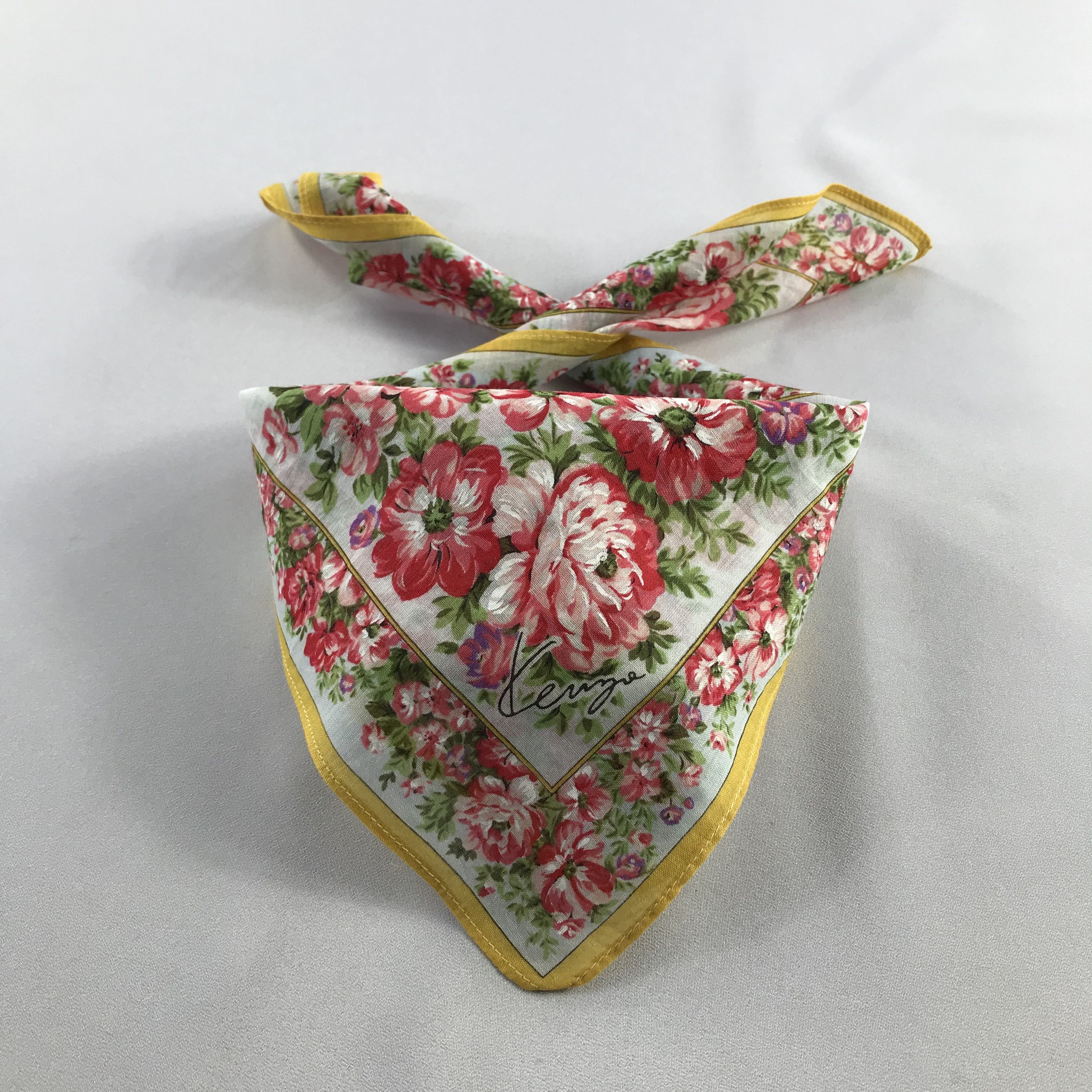 Kenzo Kenzo Handkerchief / Bandana / Neckerchief C759 Size ONE SIZE - 2 Thumbnail