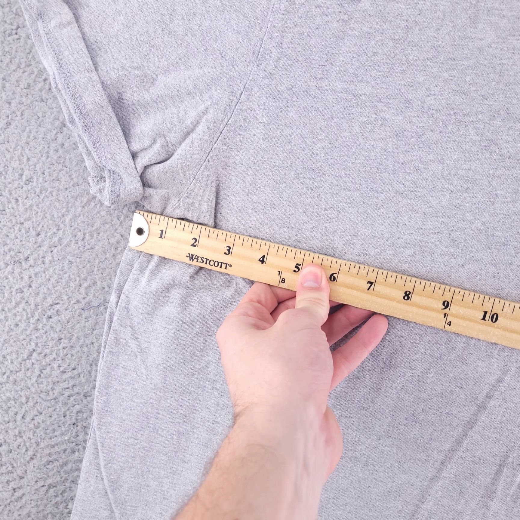 Dickies Dickies Shirt Mens 2XL Gray Short Sleeve Pocket Tee Size US XXL / EU 58 / 5 - 4 Thumbnail