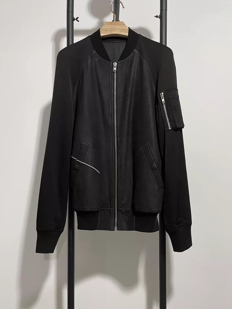 Rick Owens rick owens Sheepskin ma1 bomber jacket 2502-Nextarrow Size US M / EU 48-50 / 2 - 1 Thumbnail