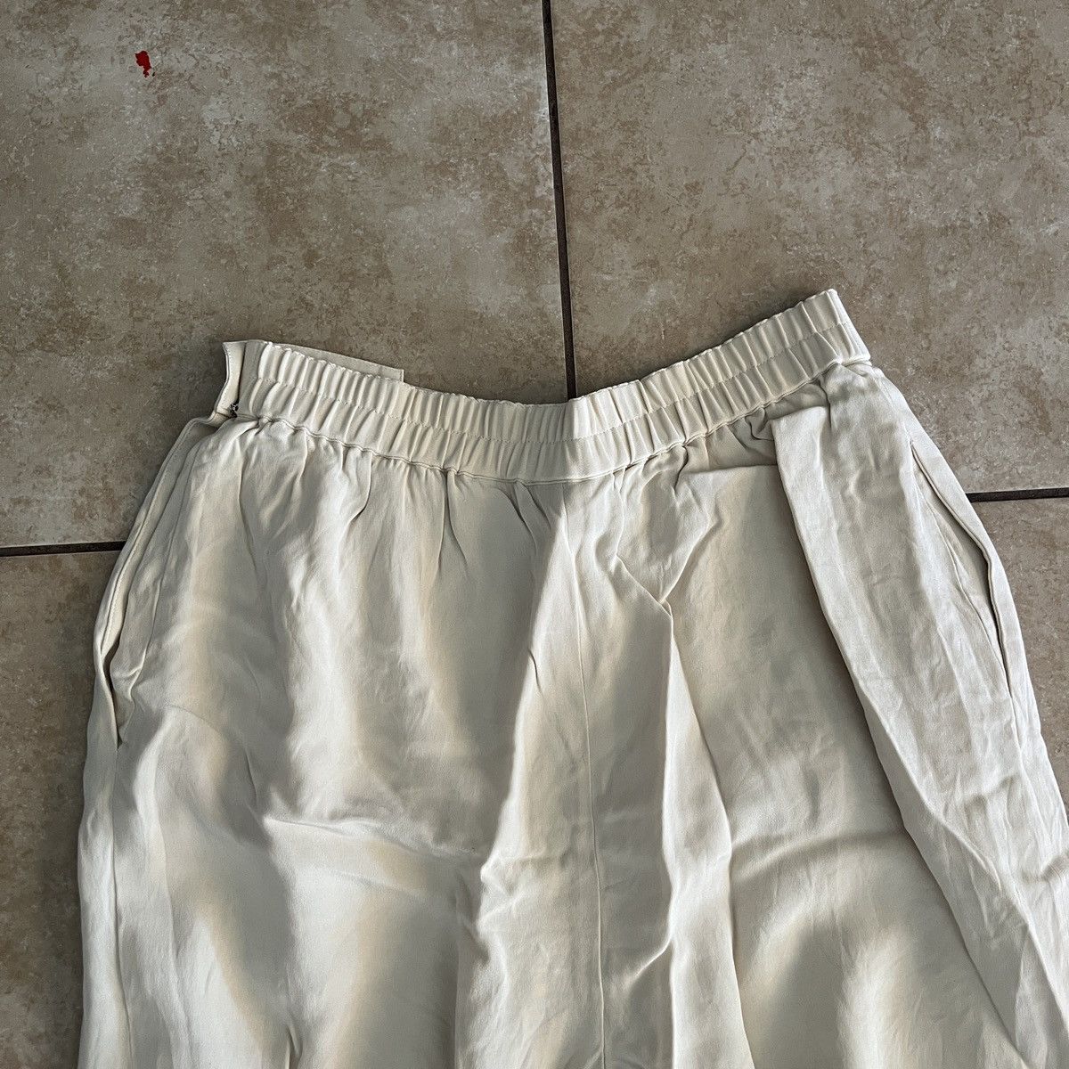 Vintage Liz Claiborne Collection Silk Trousers Size 30" / US 8 / IT 44 - 3 Thumbnail