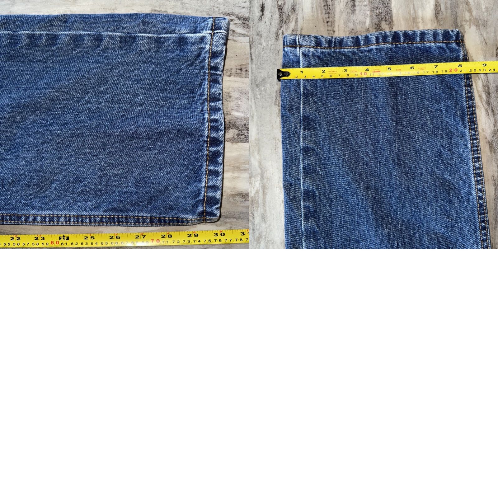 Levi's VINTAGE Levi's 505 Jeans Men 38X30 Blue Denim Cotton High Rise 5-Pocket Regular Style City USA Size US 38 / EU 54 - 10 Thumbnail
