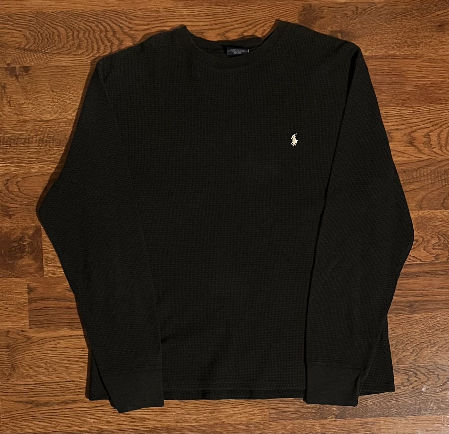 Polo Ralph Lauren Polo Ralph Lauren Sleepwear Thermal Long Sleeve Shirt Top Size US XL / EU 56 / 4 - 1 Thumbnail