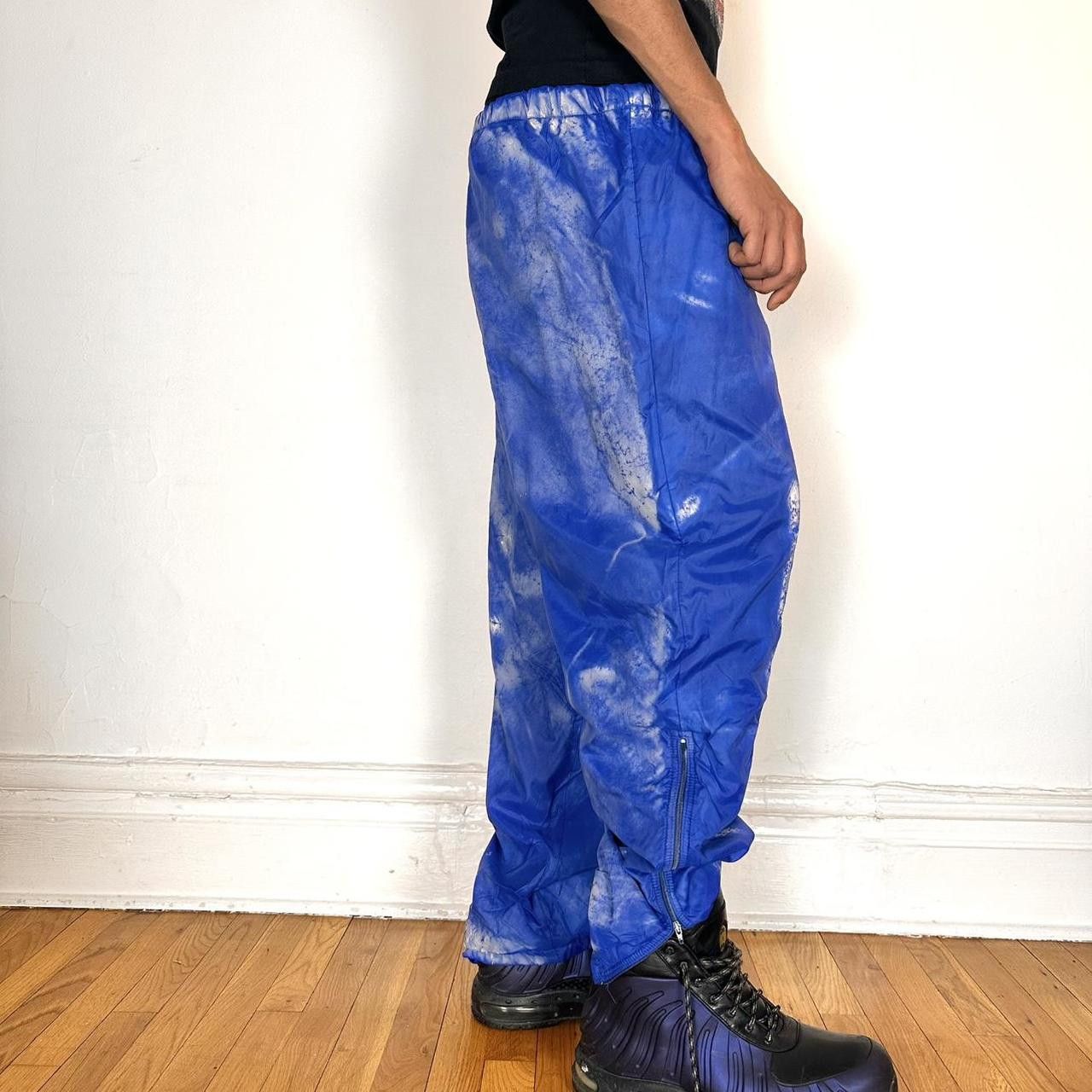 Russell Athletic ASTROBOI* 'Cloudy Sky' Blue Nylon Sweatpants - XL Size US 34 / EU 50 - 5 Thumbnail