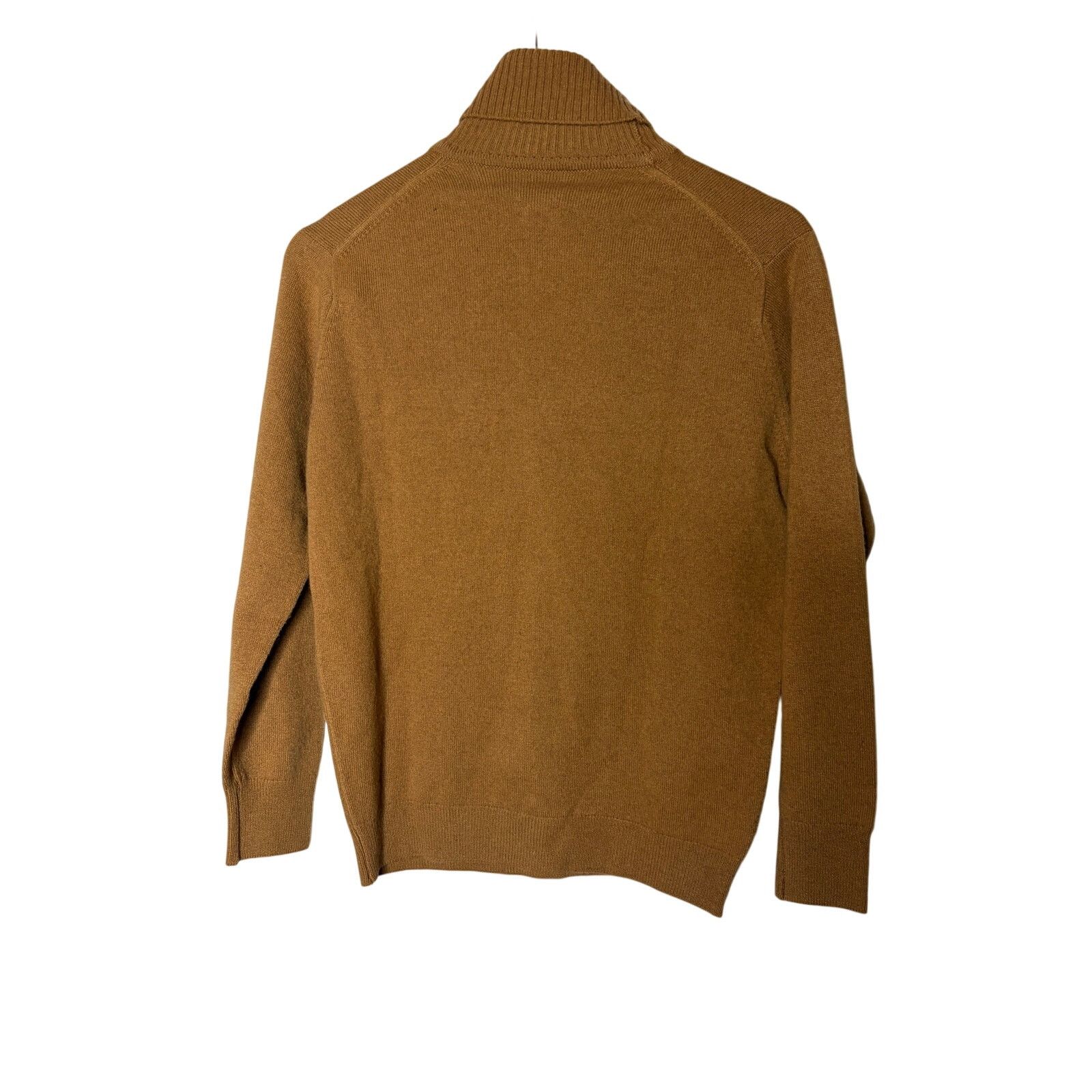 Other Vintage Alan Paine beige tan turtleneck 100% cashmere sweate Size S / US 4 / IT 40 - 5 Thumbnail