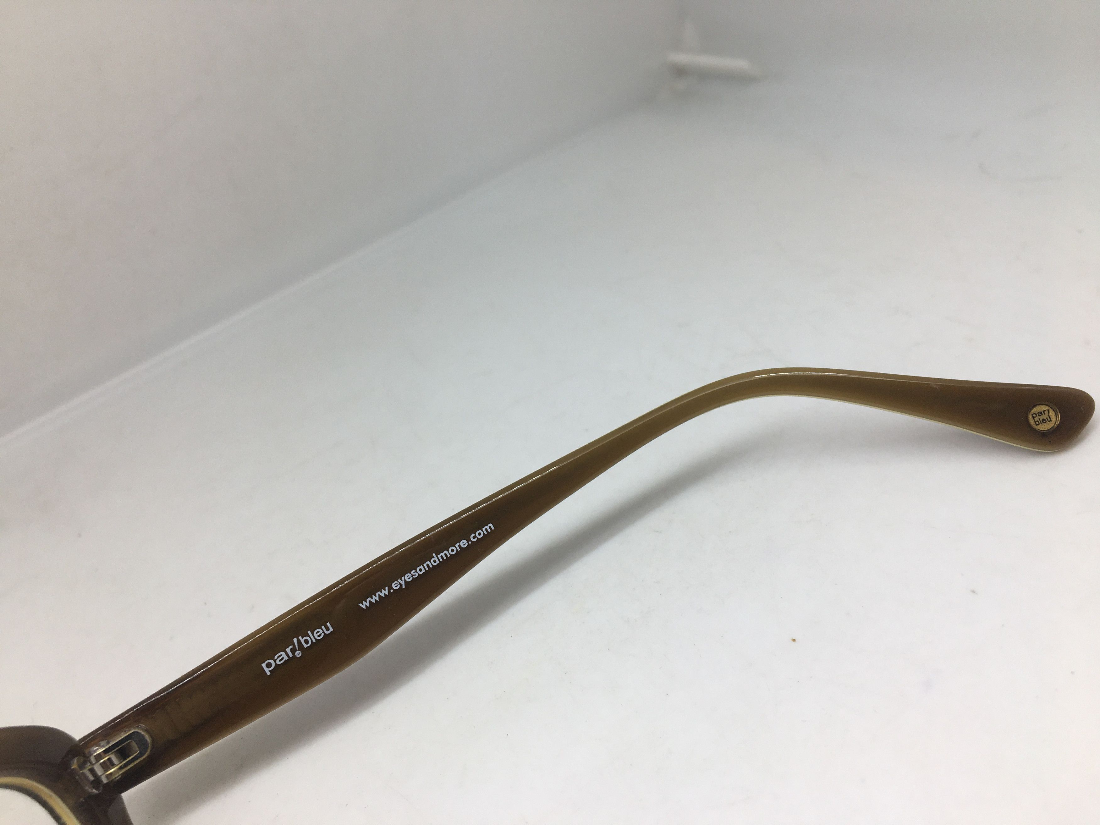 Vintage Vintage parl bleu Tortoise RX Eyeglasses Frame Diva Size ONE SIZE - 4 Thumbnail