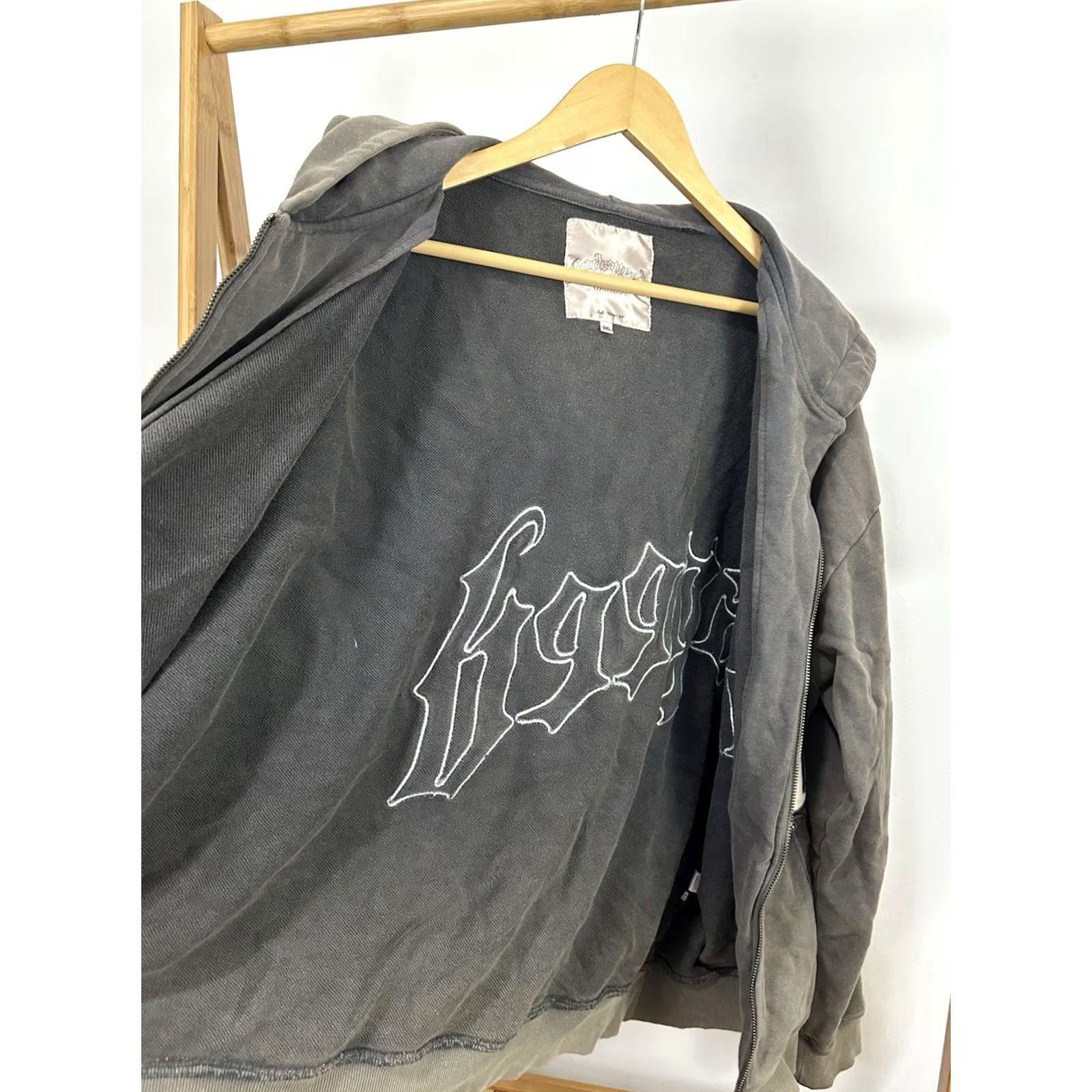 Godspeed Godspeed Fall 23 Faded Worn OG Logo Black Hoodie 2XL Mens Hoodie Zip Shirt? Size US XXL / EU 58 / 5 - 4 Thumbnail
