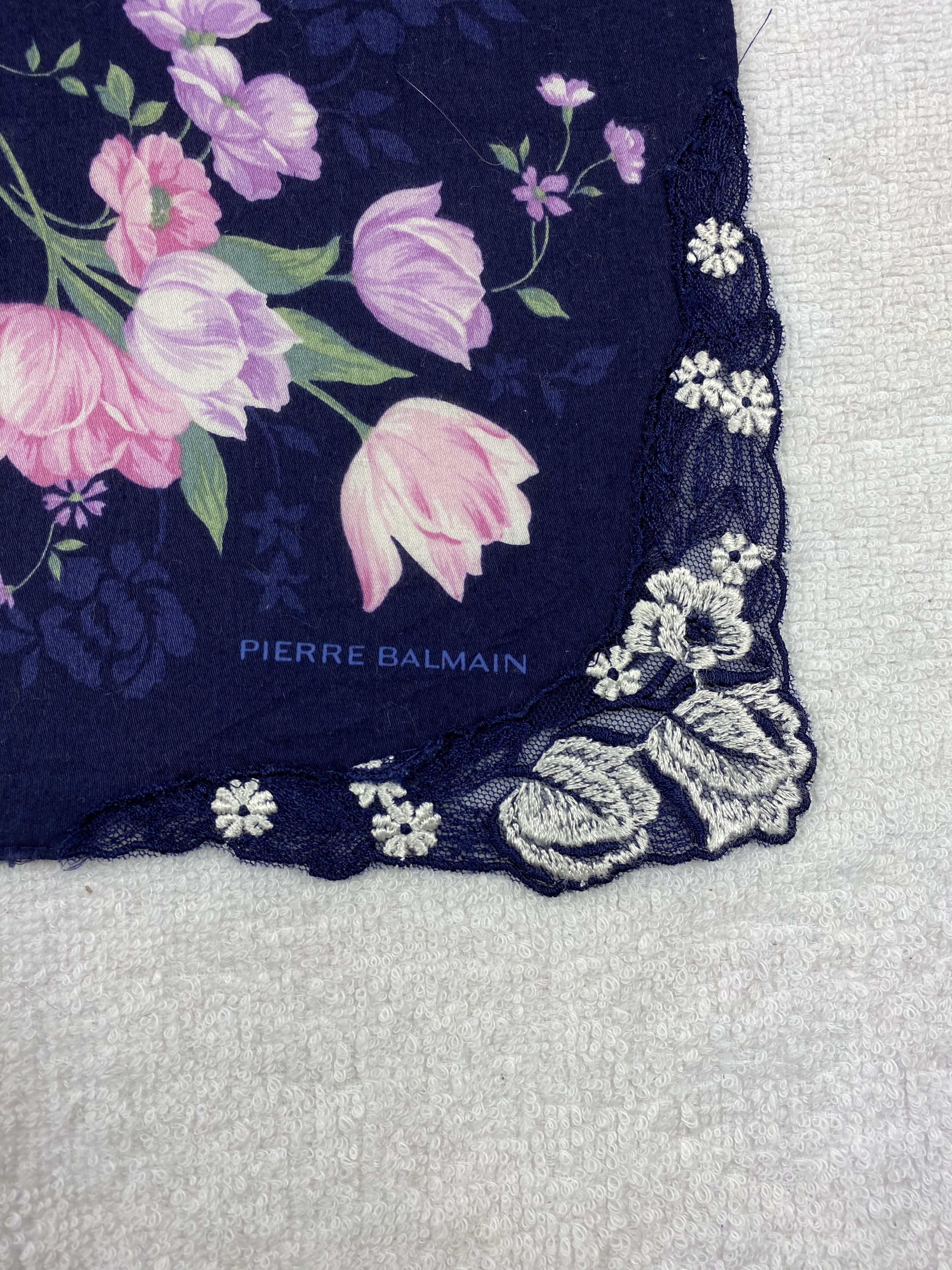 Pierre Balmain × Vintage Pierre Balmain Handkerchief / Bandana / Neckerchief Size ONE SIZE - 5 Thumbnail