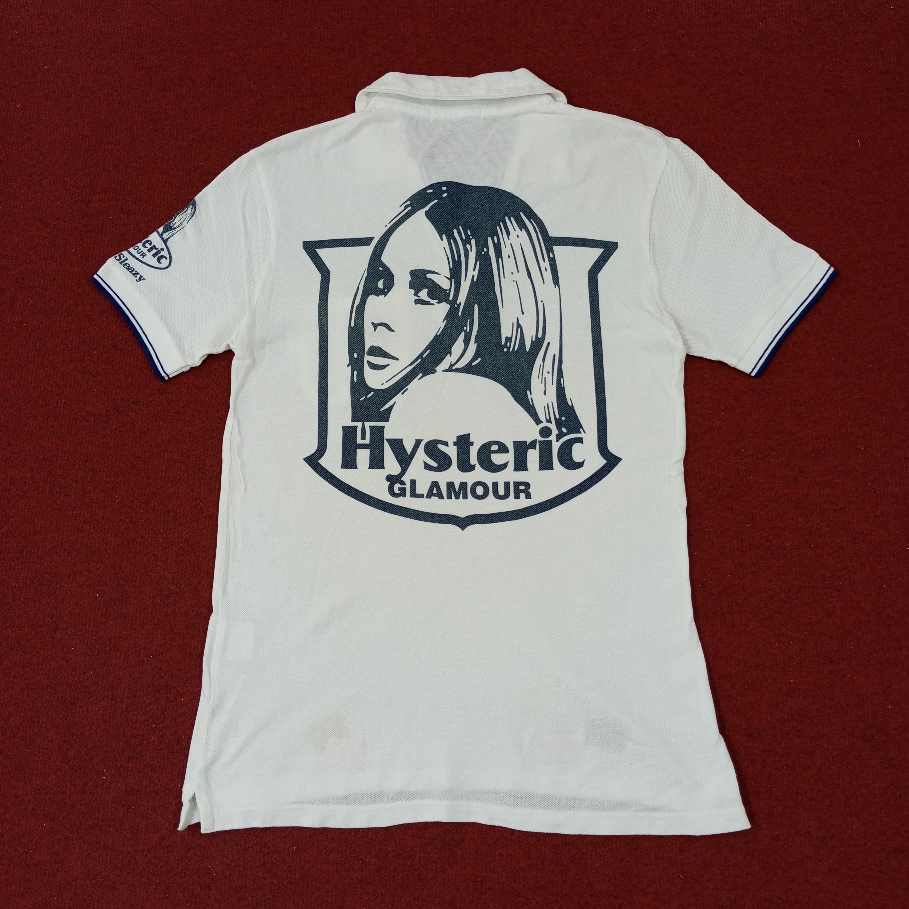 Hysteric Glamour × Japanese Brand × Vintage Hysteric Glamour Japanese Brand Polos c219n36 Size US XS / EU 42 / 0 - 1 Thumbnail