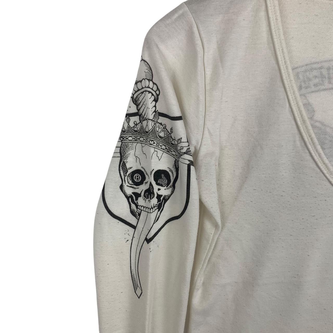 Other BOOTY TRAP JEANS Skull Bones Lion Crest Pop Art Tee Shirt Size M / US 6-8 / IT 42-44 - 5 Thumbnail