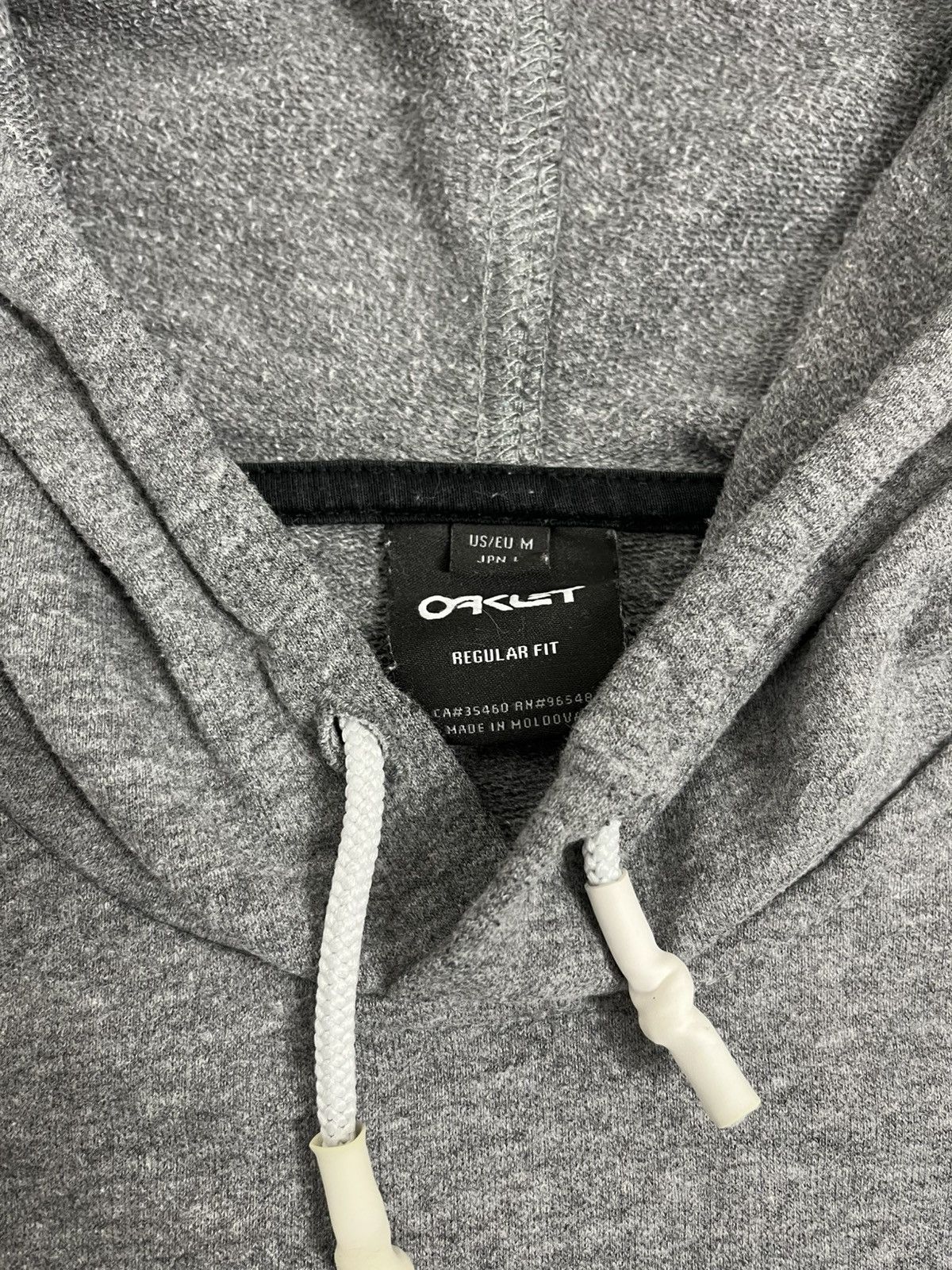 Oakley Oakley Gray Logo Hoodie Pullover Big logo Size US M / EU 48-50 / 2 - 6 Thumbnail