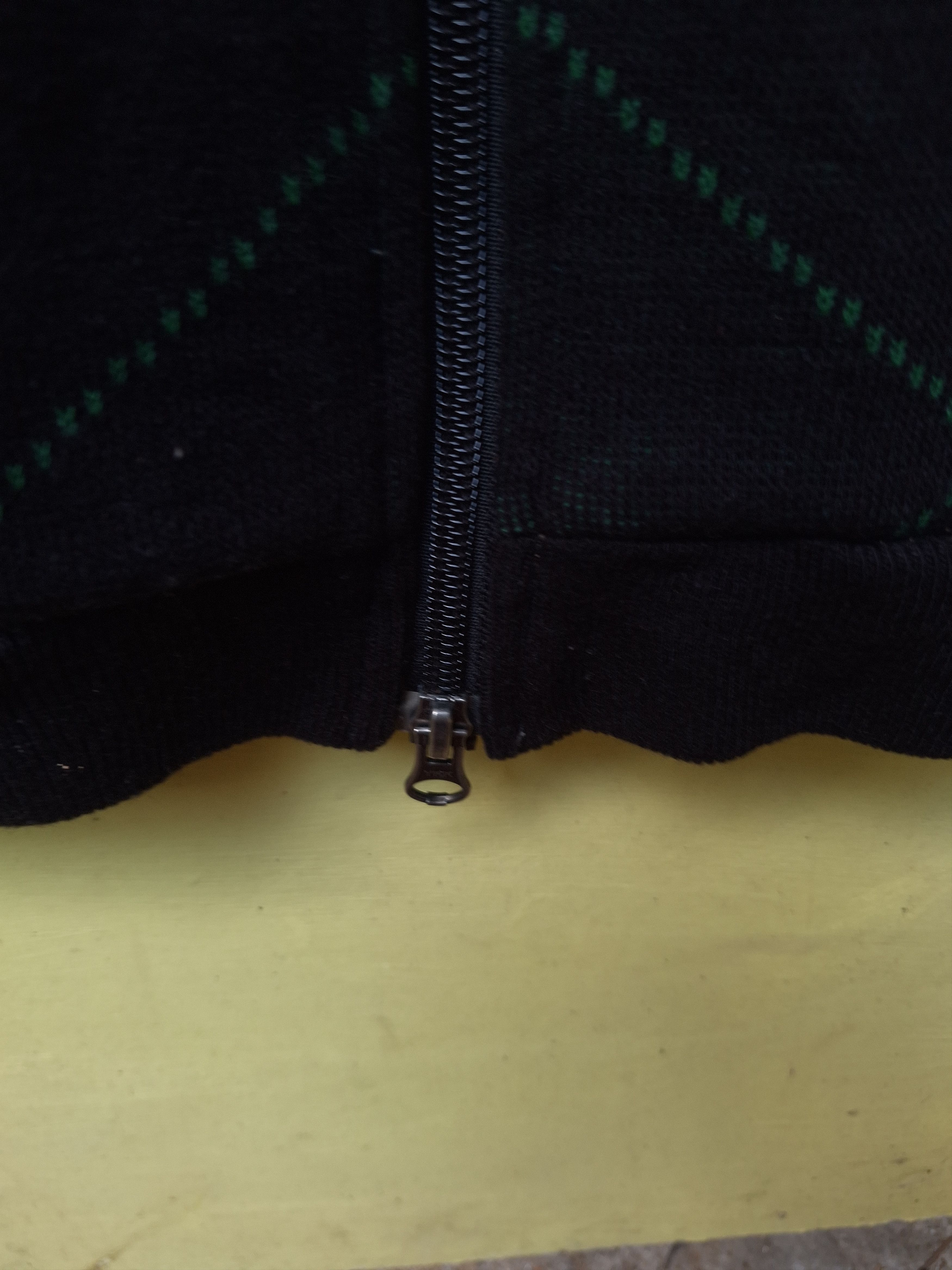 Lacoste × Vintage Lacoste Zipper Sweatshirt Checkered Black Size US L / EU 52-54 / 3 - 4 Thumbnail