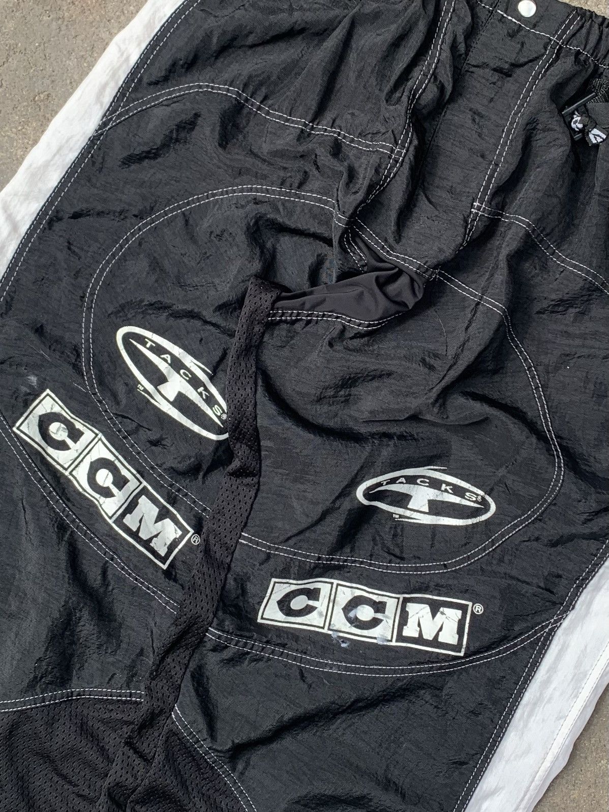 Ccm × Vintage Vintage 90s CCM Dirt Bike Style Riding Baggy Pants Size US 34 / EU 50 - 3 Thumbnail