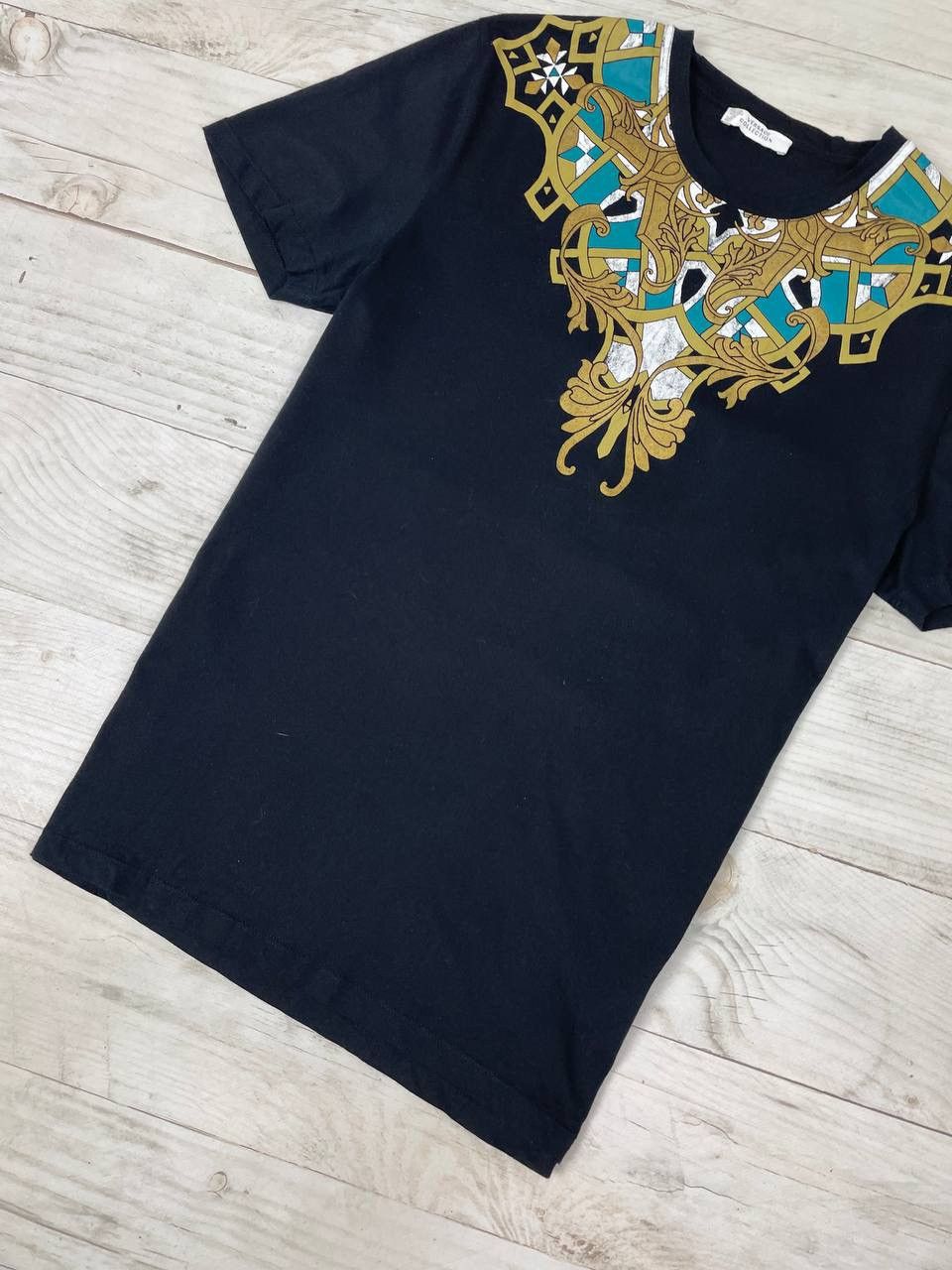 Versace Versace Collection Black Baroque Moroccan Print T-Shirt Size US M / EU 48-50 / 2 - 3 Thumbnail